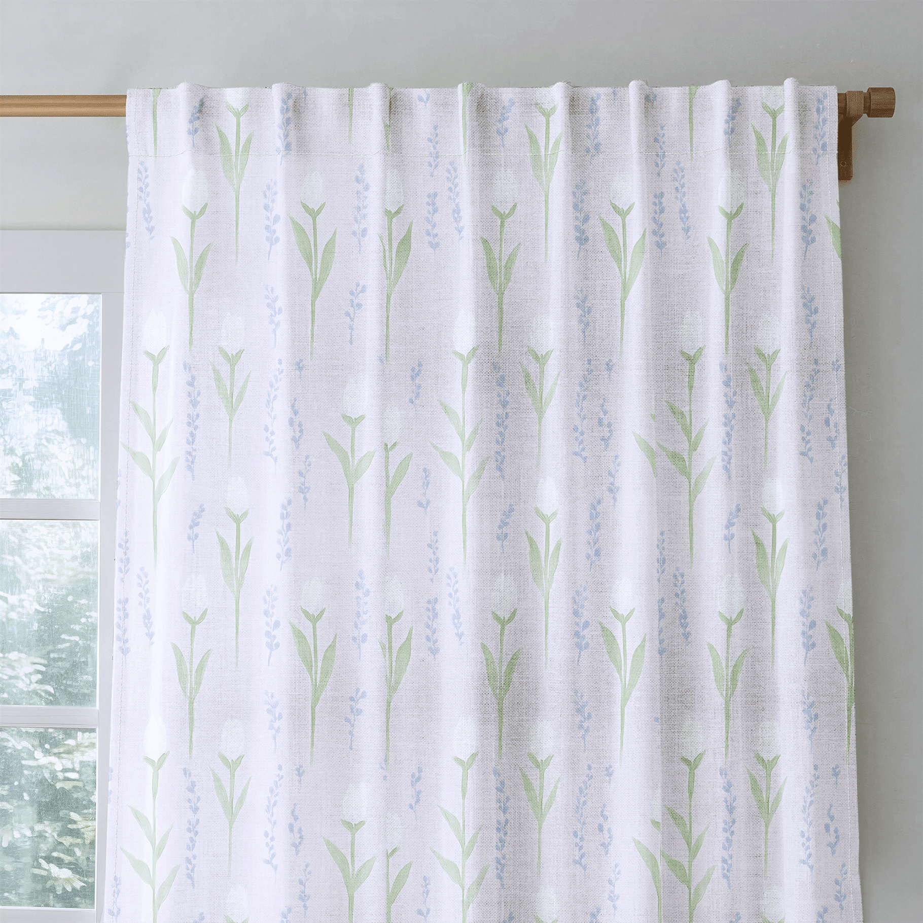 Lavender Lane - Drapery - Benton Lane Home - Lemon Park