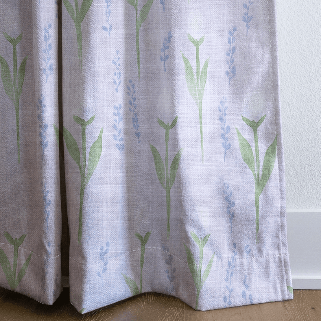 Lavender Lane - Drapery - Benton Lane Home - Lemon Park