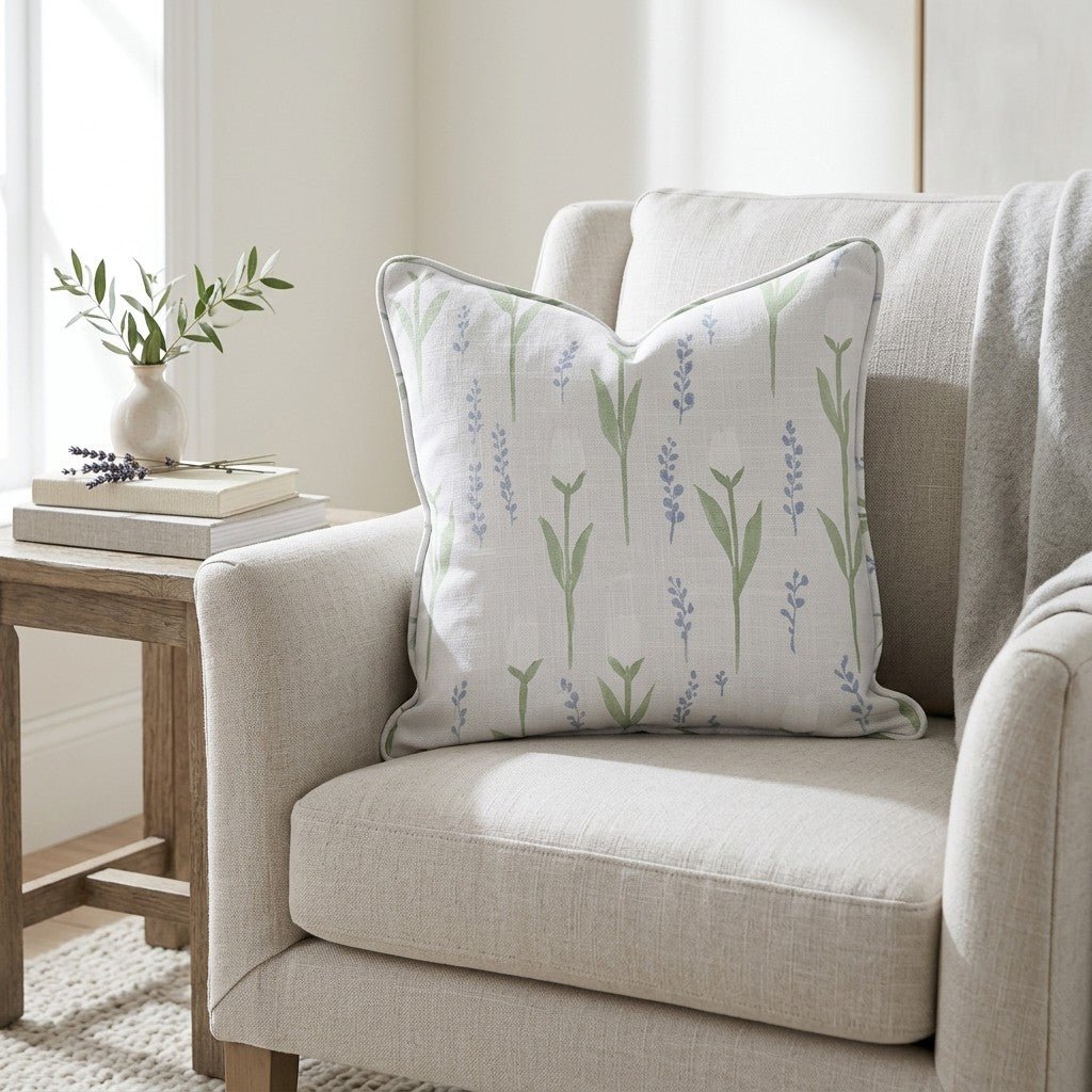 Lavender Lane Throw Pillow - Benton Lane Home - Lemon Park