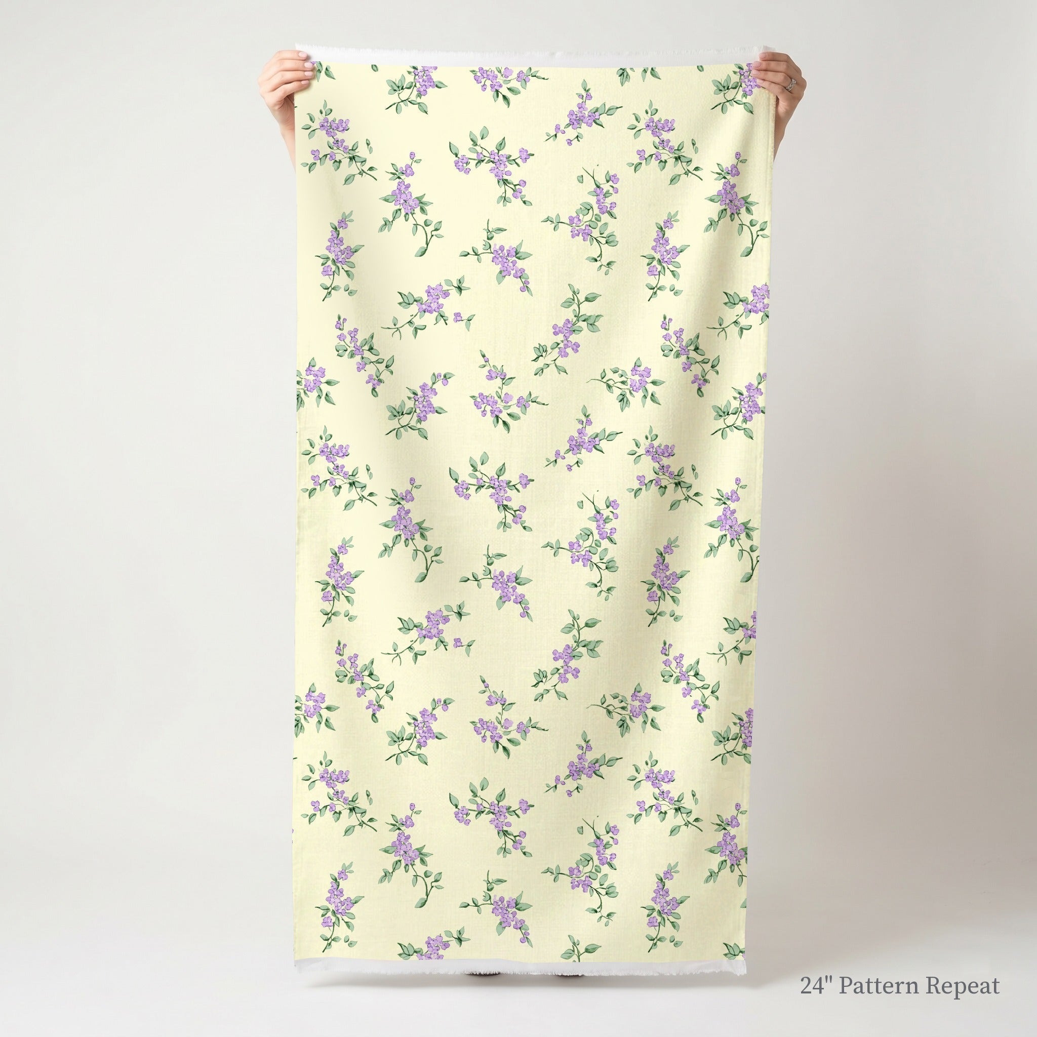 Lavender Sprig - Fabric - Benton Lane Home - Lemon Park