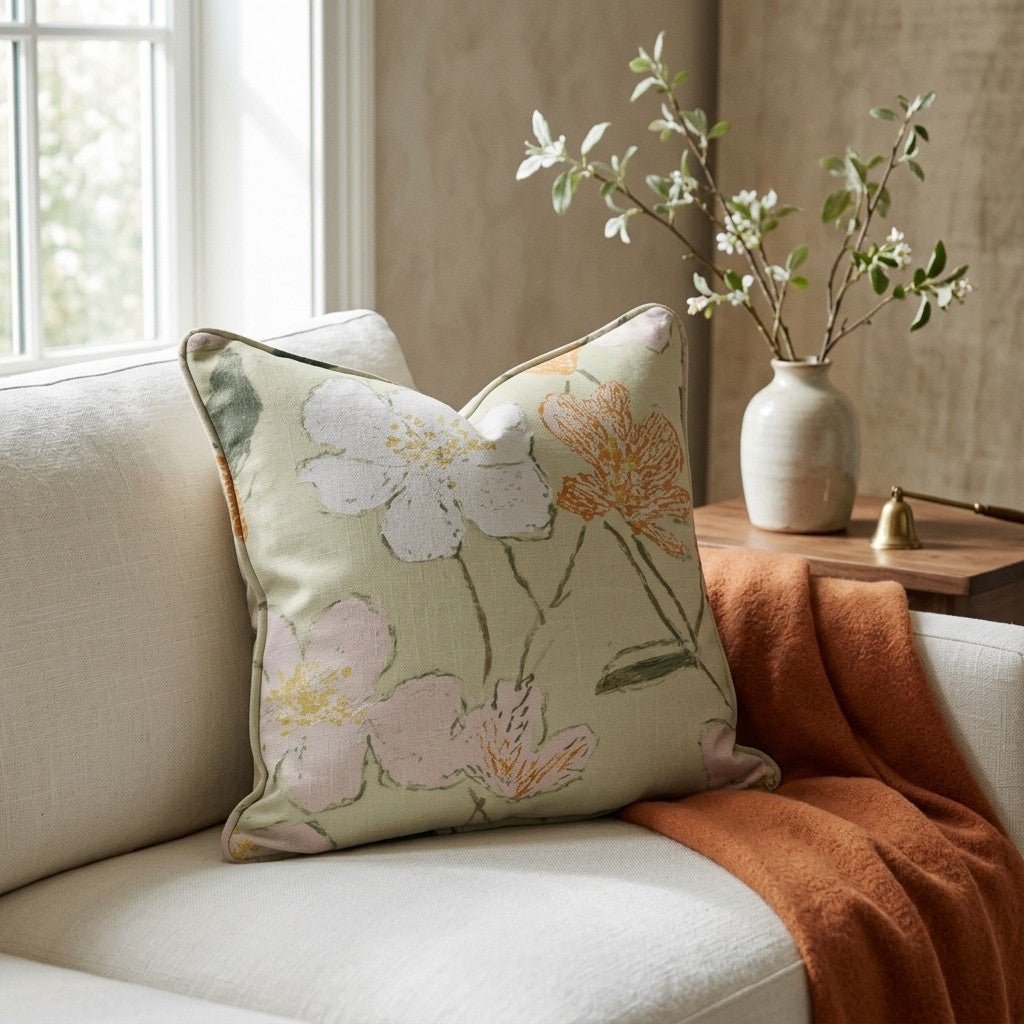 Lavinia Throw Pillow - Benton Lane Home - Lemon Park