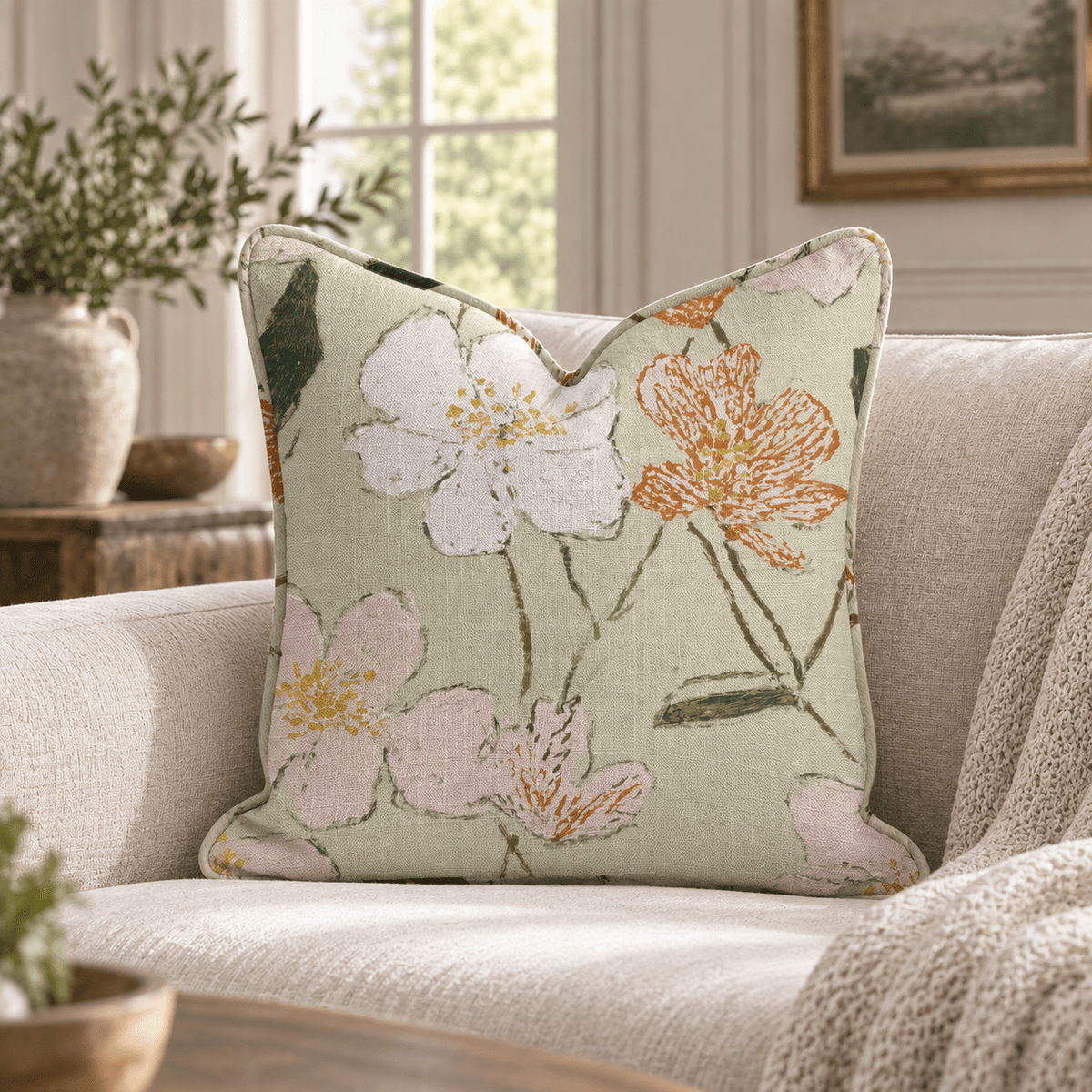 Lavinia Throw Pillow - Lemon Park