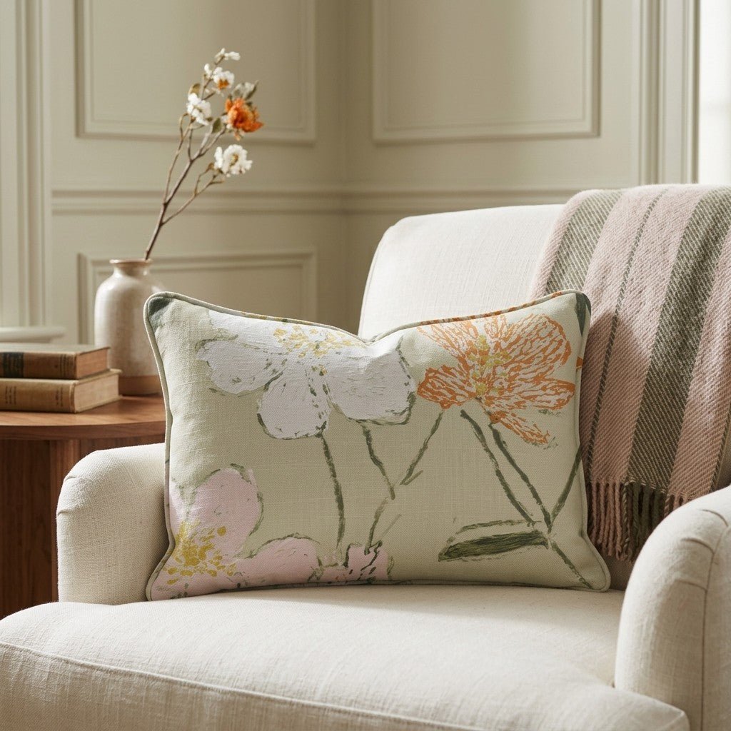 Lavinia Throw Pillow - Benton Lane Home - Lemon Park