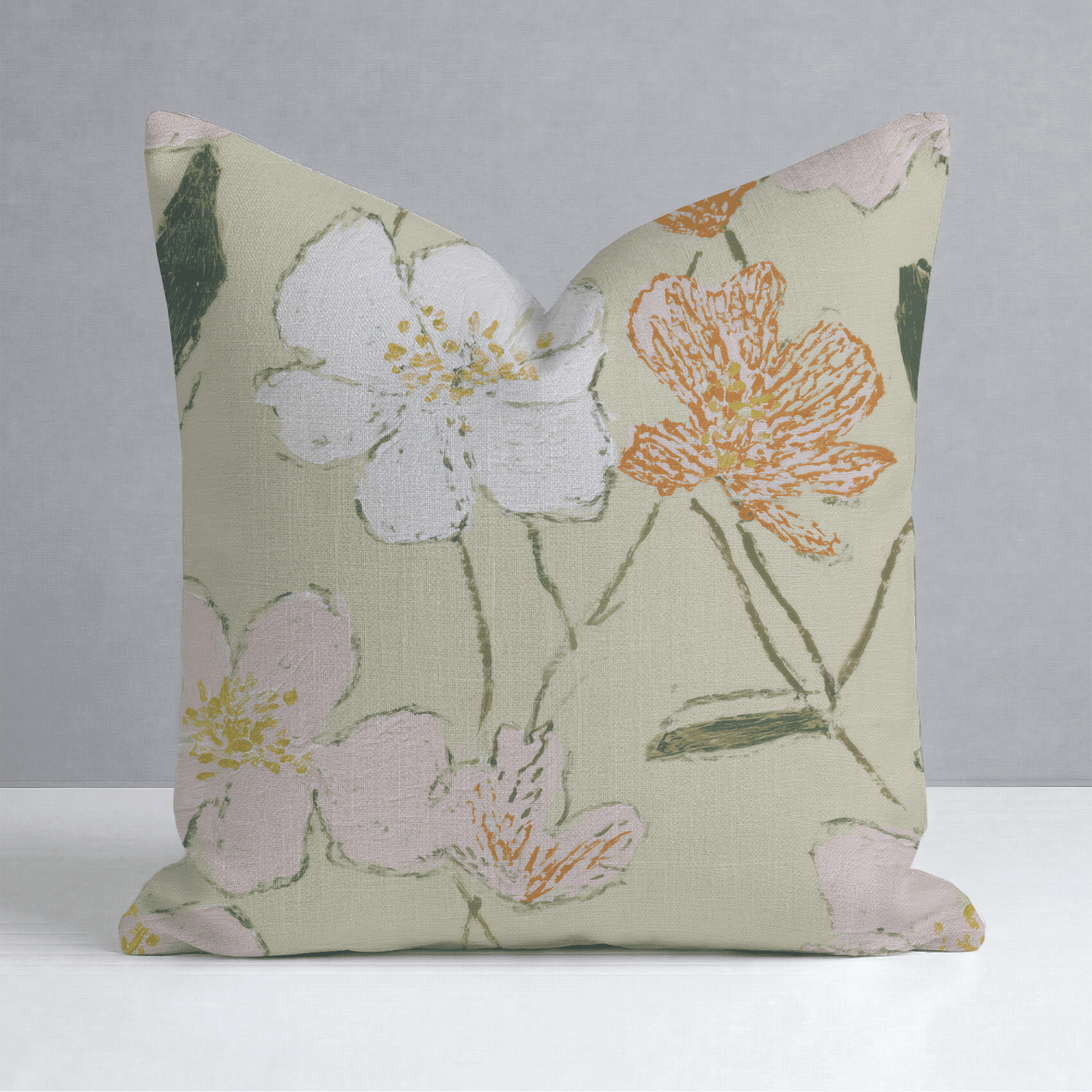 Lavinia Throw Pillow - Benton Lane Home - Lemon Park