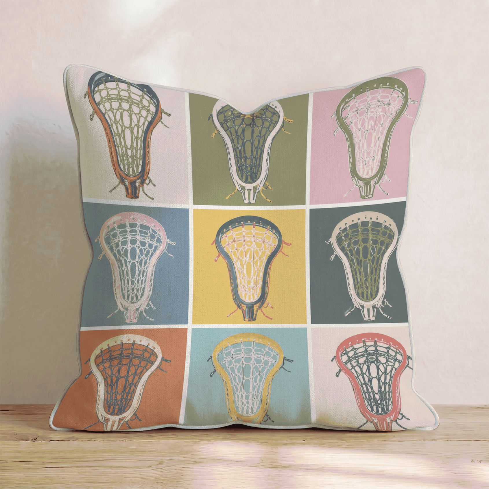 Lax Pop Art Throw Pillow - Benton Lane Home - Hillcroft Home
