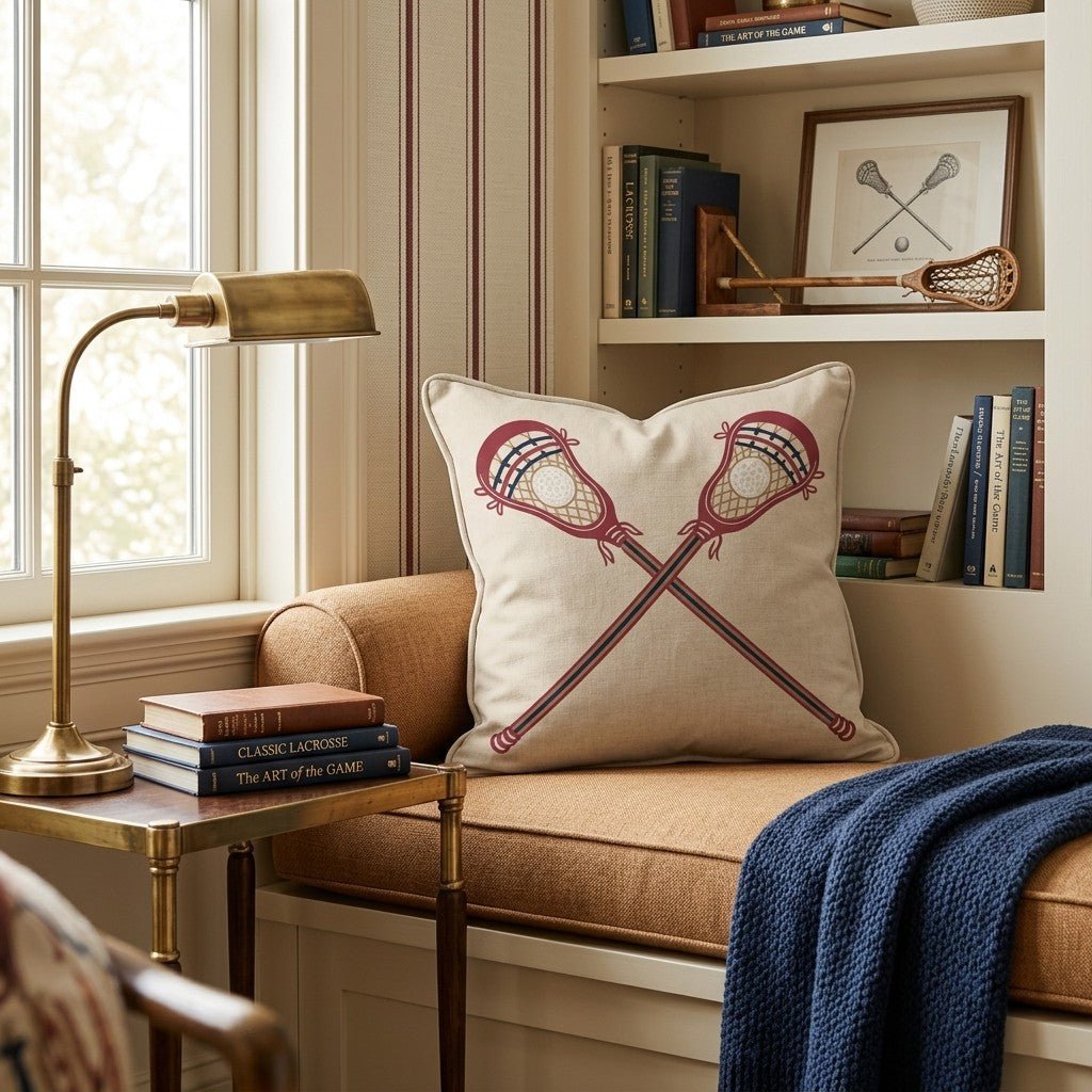 Lax Throw Pillow - Benton Lane Home - Hillcroft Home