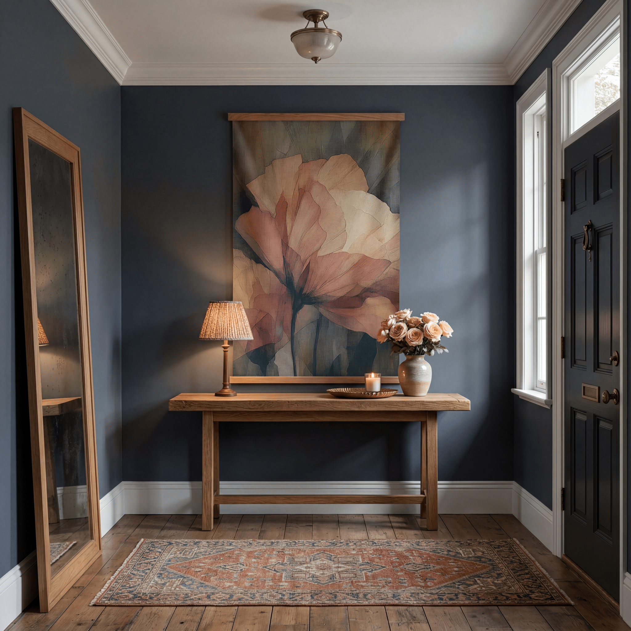 Layered Petal - Tapestry - Painted Paper