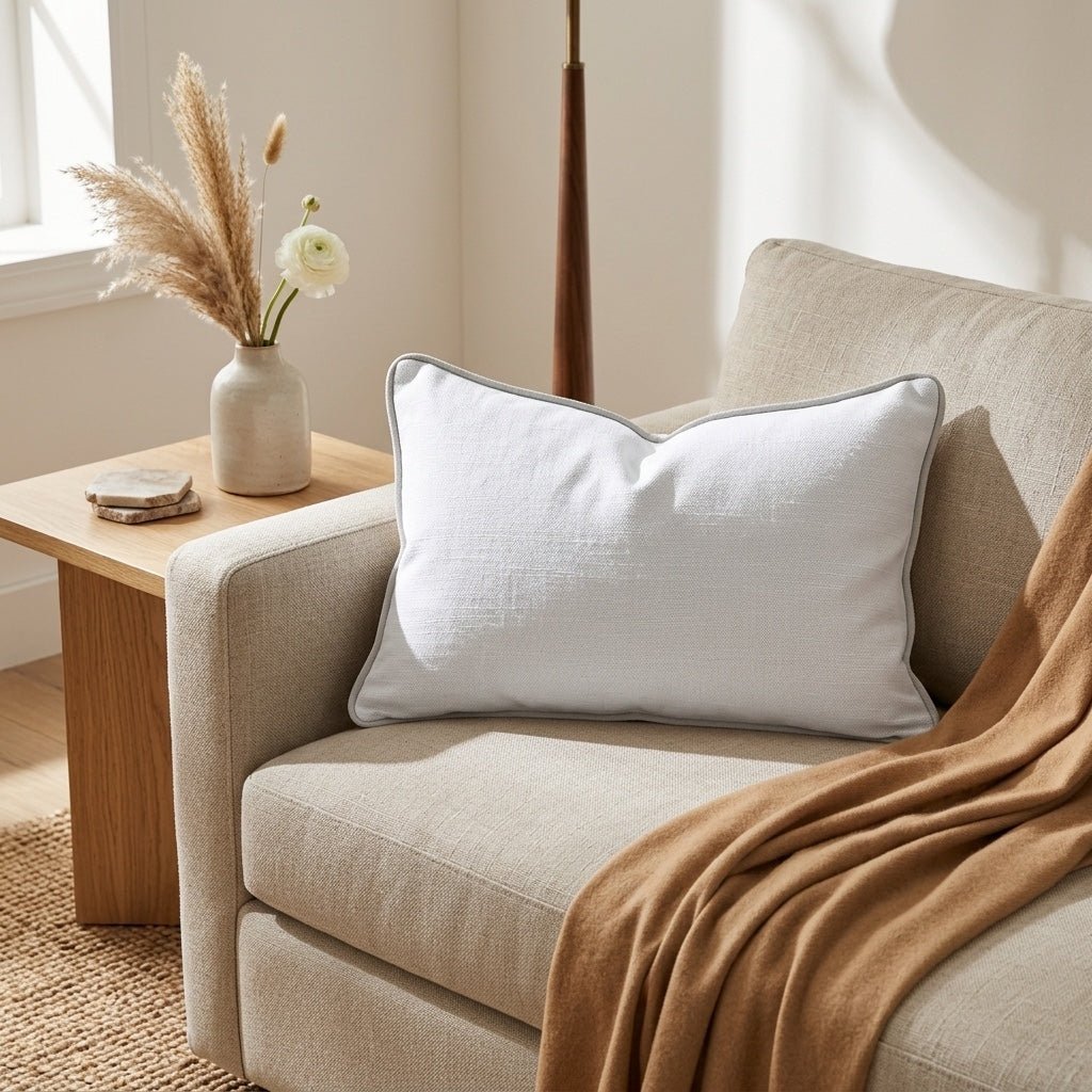 Leaf Me Be Cloud Throw Pillow - Benton Lane Home - Lemon Park
