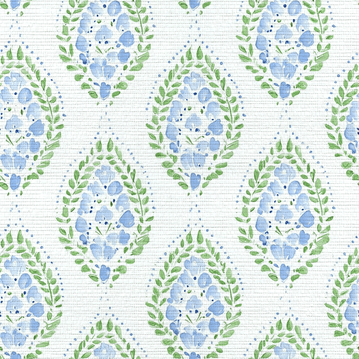 Leaf Me Be Faux Grasscloth Wallpaper - Lemon Park