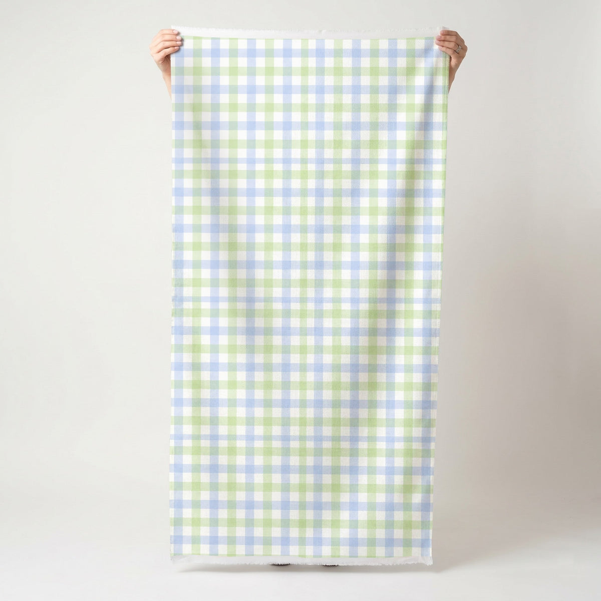 Leaf Me Be Gingham - Fabric - Benton Lane Home - Lemon Park