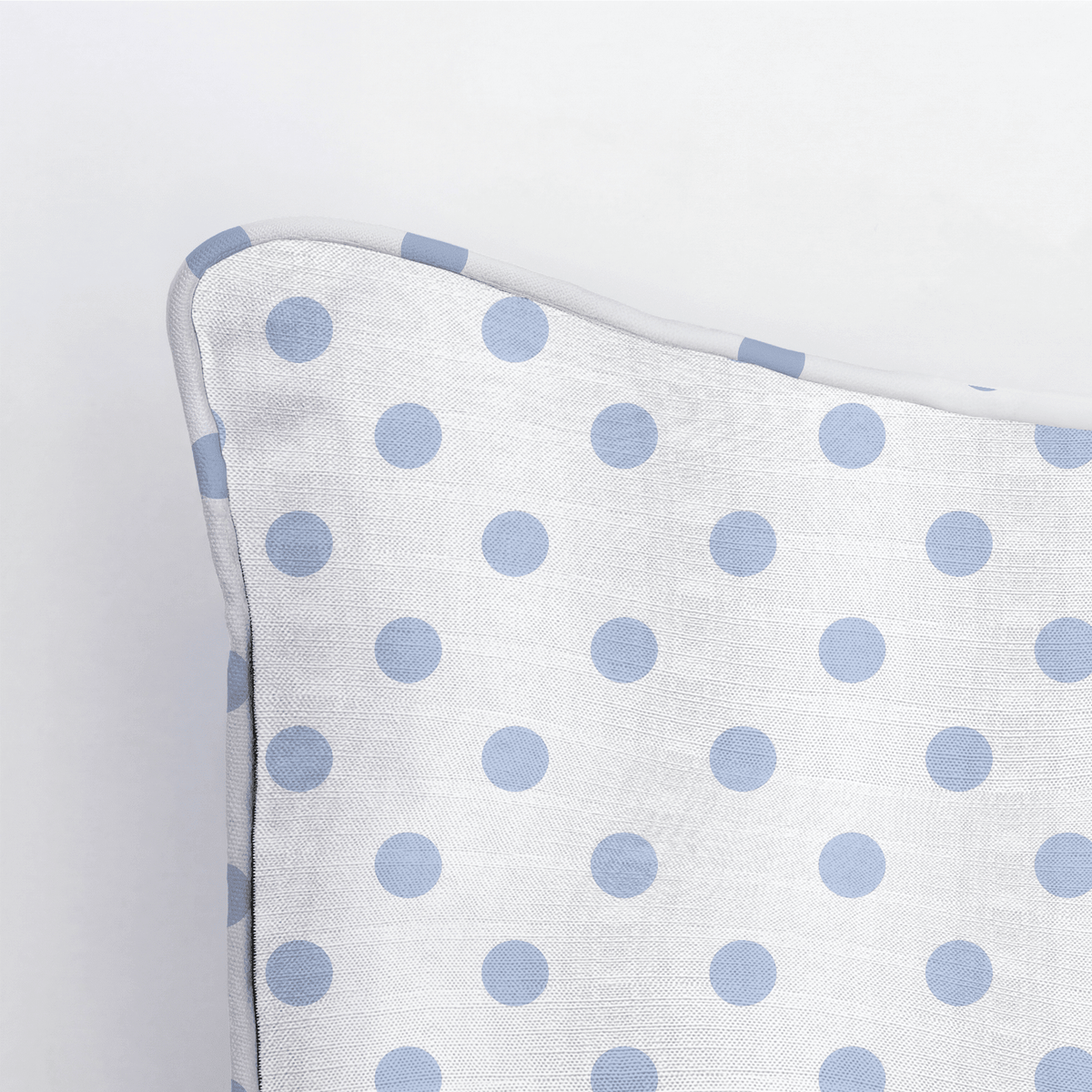 Leaf Me Be Periwinkle Dots Throw Pillow - Benton Lane Home - Lemon Park