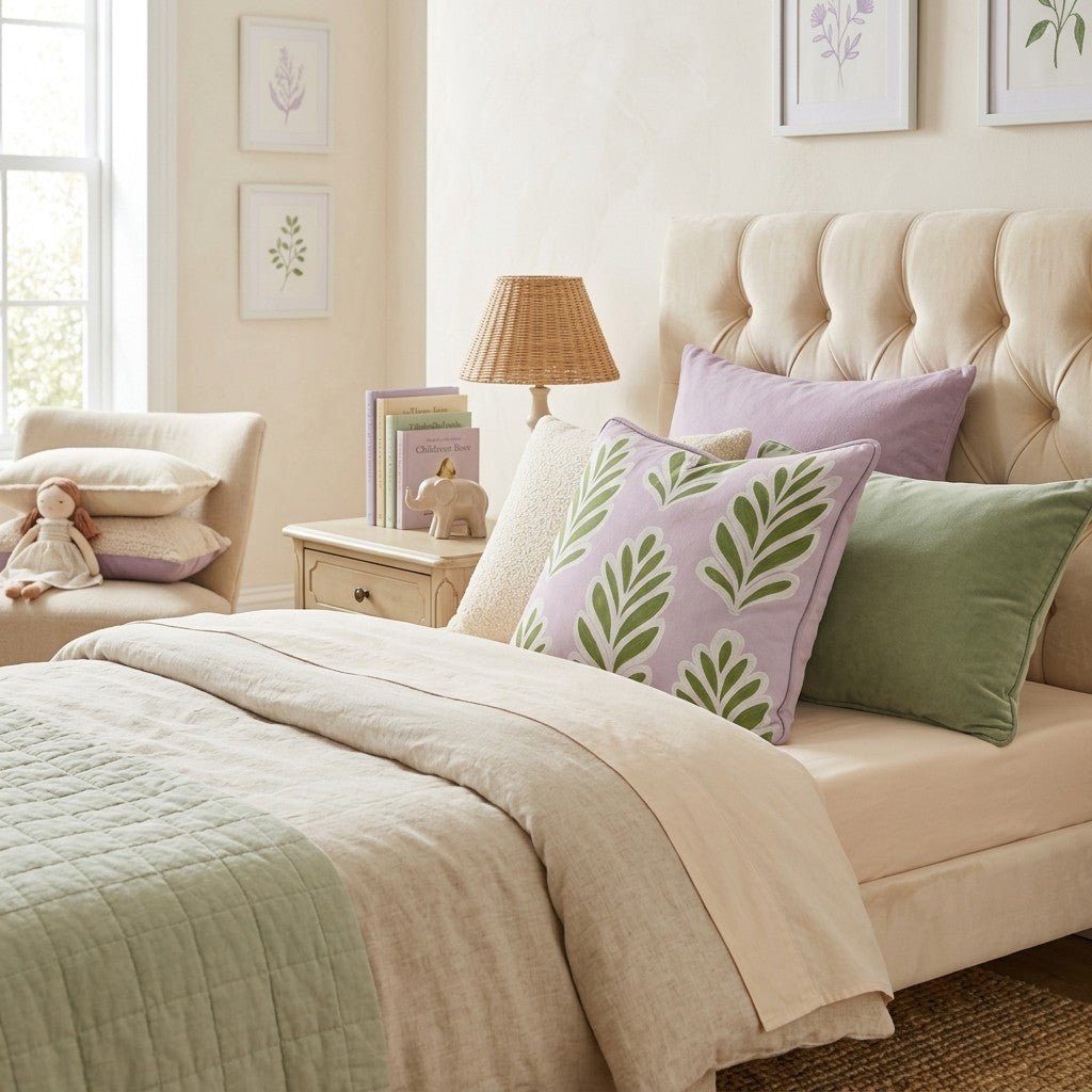 Leaf Me Be Throw Pillow - Benton Lane Home - Hillcroft Home