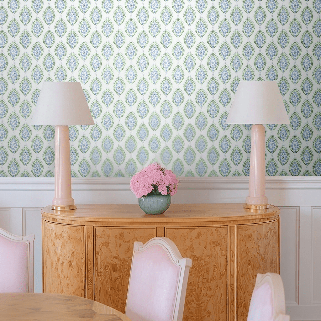 Leaf Me Be Wallpaper - Benton Lane Home - Lemon Park