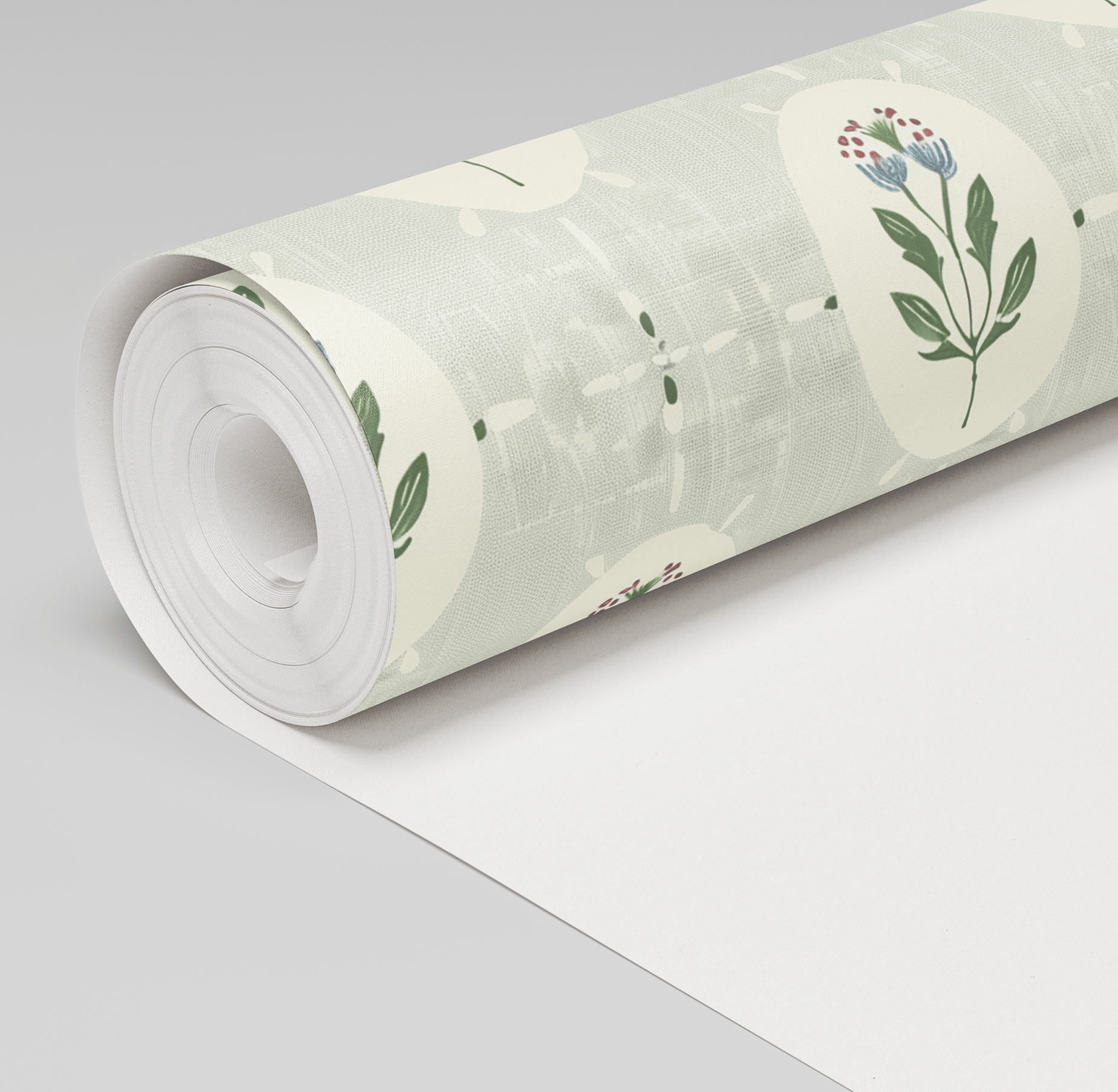 Leaflet Wallpaper - Painted Paper