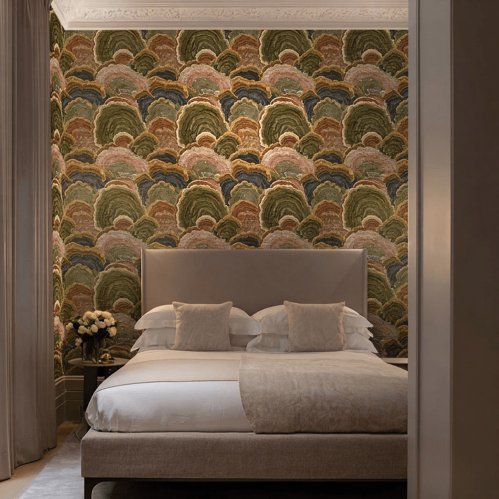 Ledger Faux Grasscloth Wallpaper - Benton Lane Home - Painted Paper