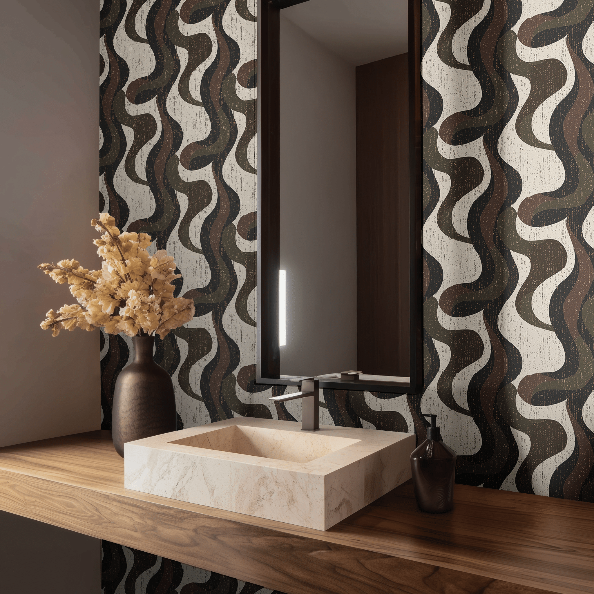 Leif Wallpaper - Painted Paper