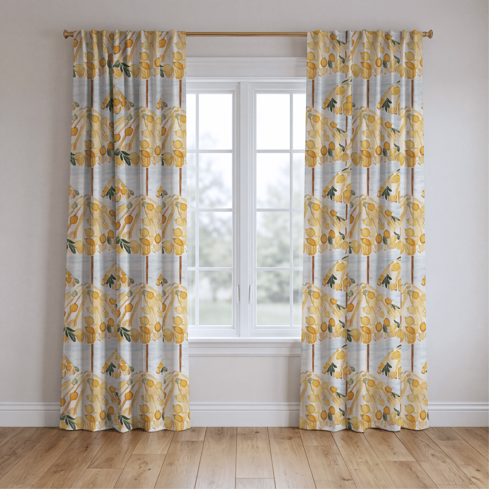 Lemon Grove - Drapery - Benton Lane Home - Lemon Park