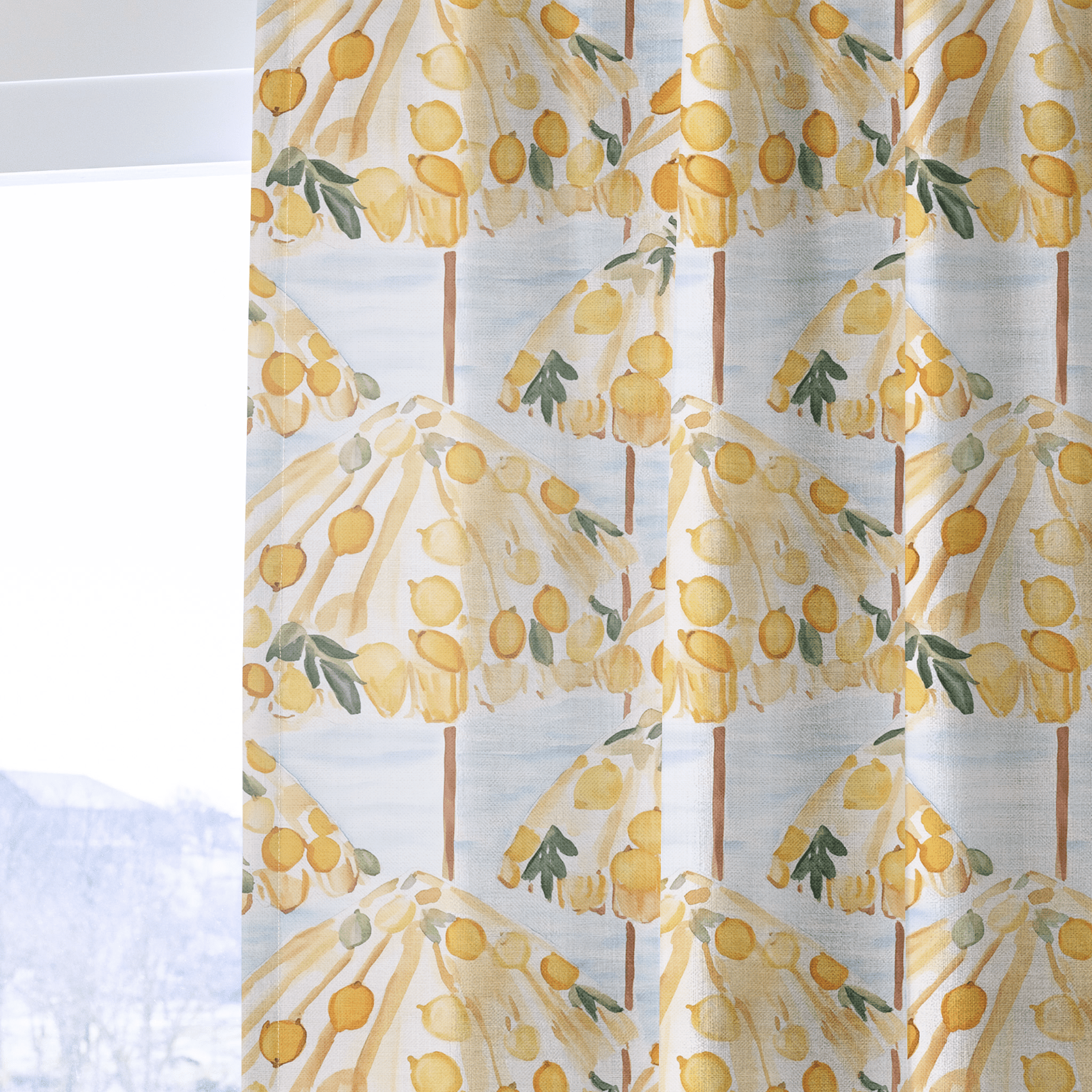 Lemon Grove - Drapery - Benton Lane Home - Lemon Park