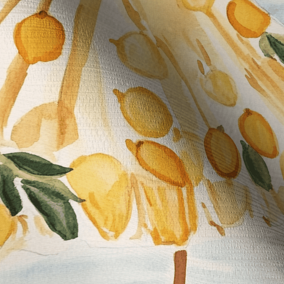 Lemon Grove Faux Grasscloth Wallpaper - Benton Lane Home - Lemon Park