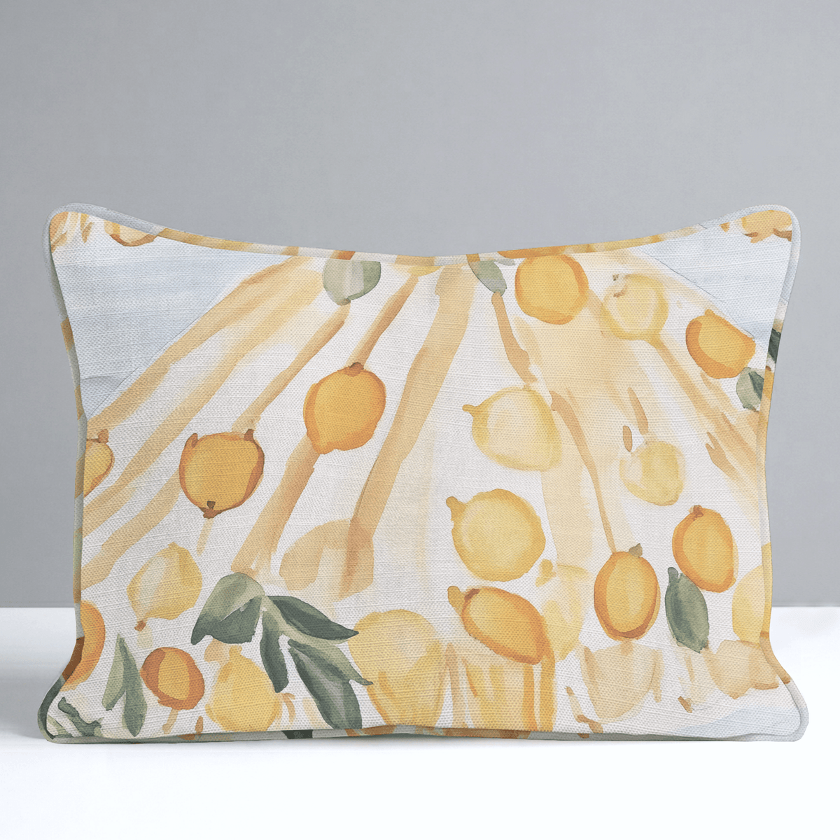 Lemon Grove Throw Pillow - Lemon Park
