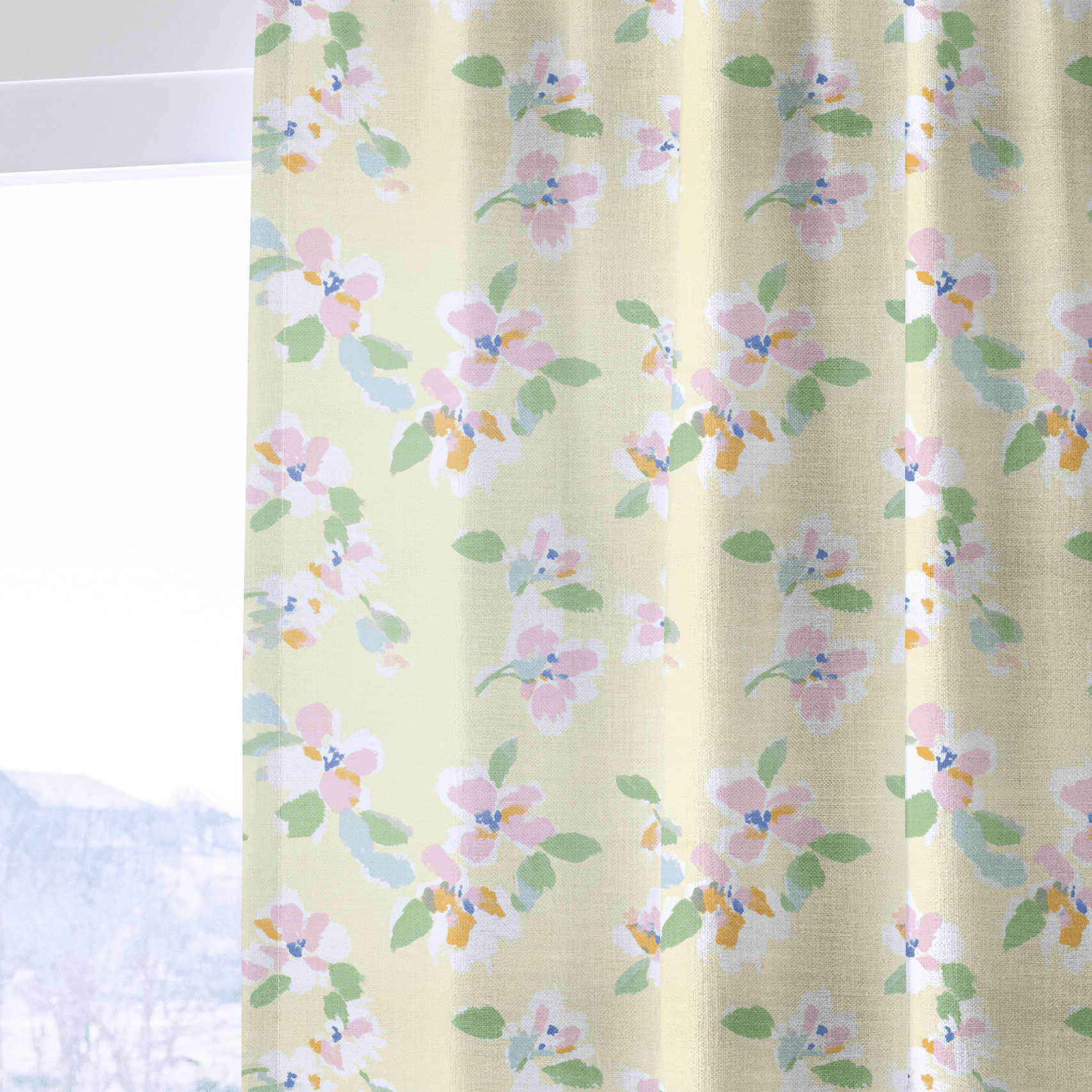 Lemon Meringue - Drapery - Benton Lane Home - Lemon Park