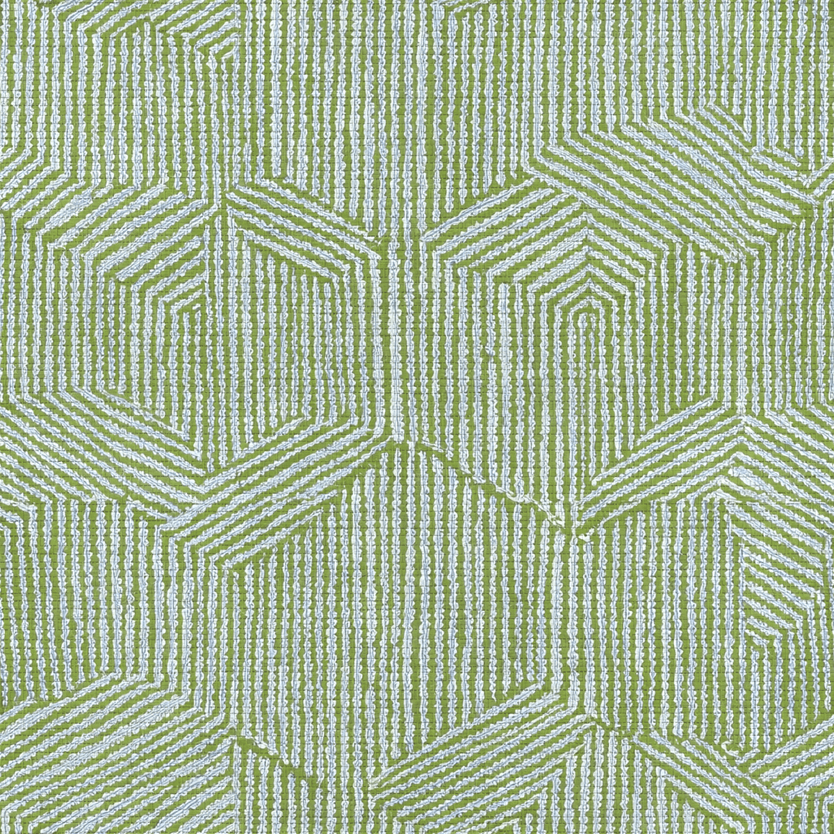 Lemon Park x Kenz Kustomz Cabana Faux Grasscloth Wallpaper - Lemon Park