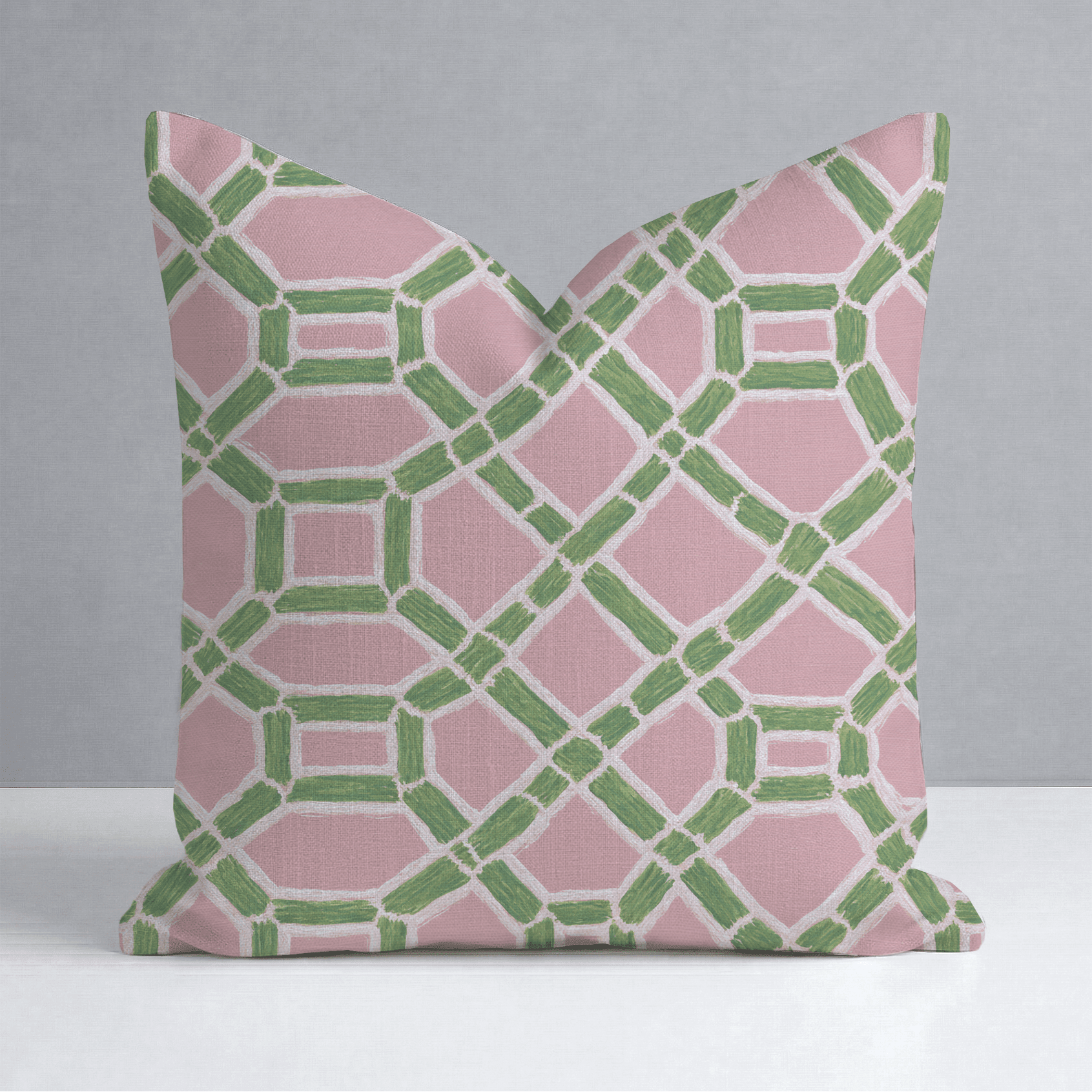 Lemon Park x Kenz Kustomz Palm Canopy Throw Pillow - Benton Lane Home - Lemon Park
