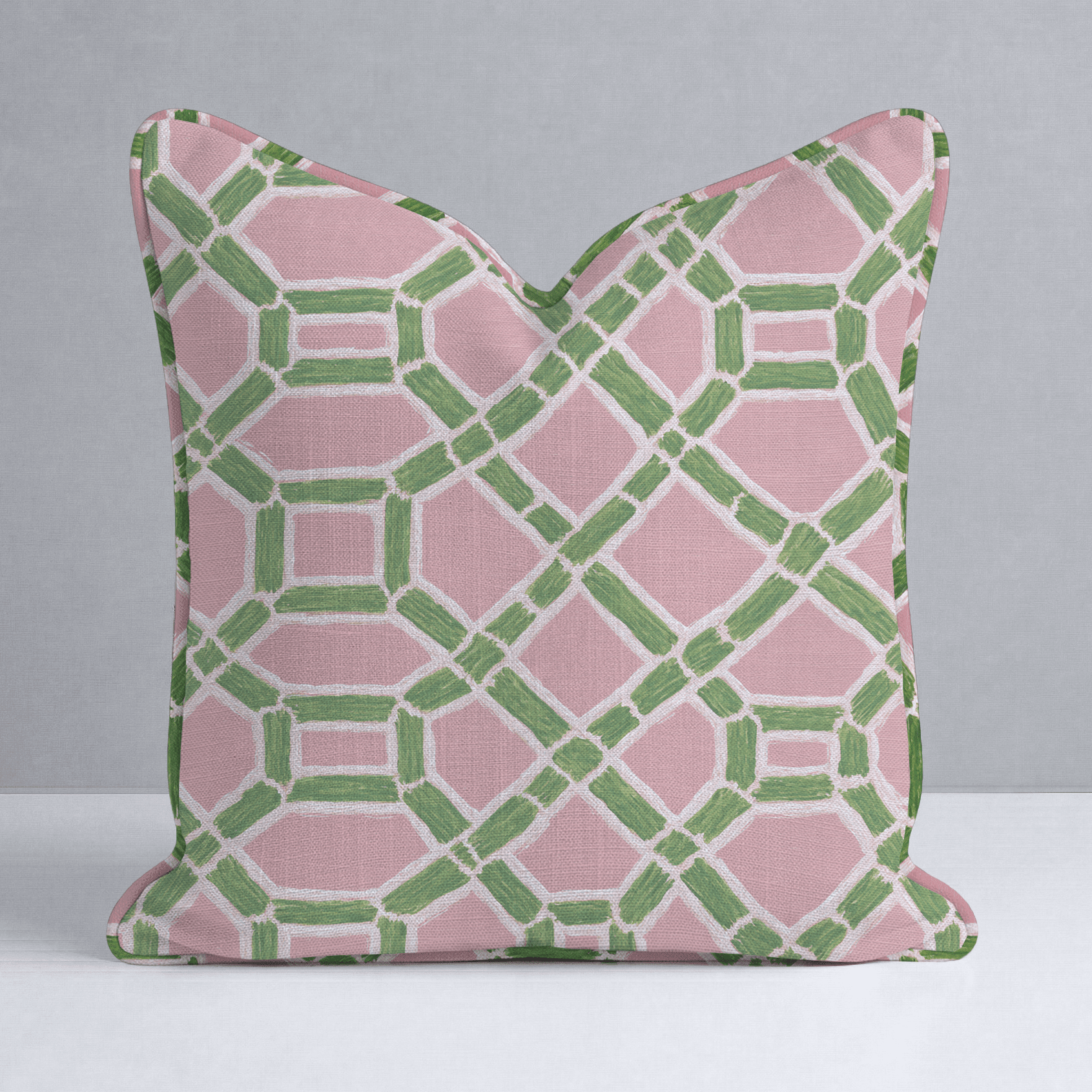 Lemon Park x Kenz Kustomz Palm Canopy Throw Pillow - Benton Lane Home - Lemon Park