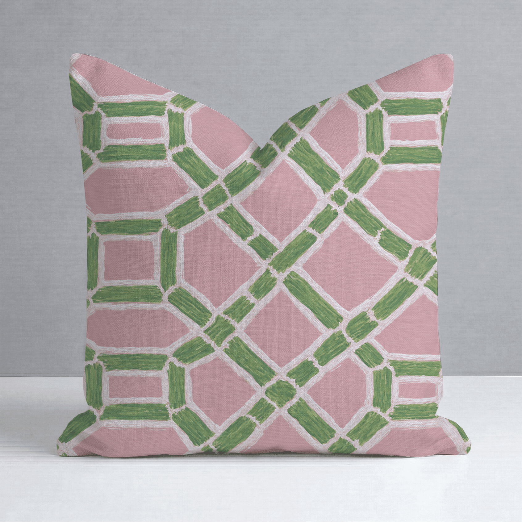 Lemon Park x Kenz Kustomz Palm Canopy Throw Pillow - Benton Lane Home - Lemon Park