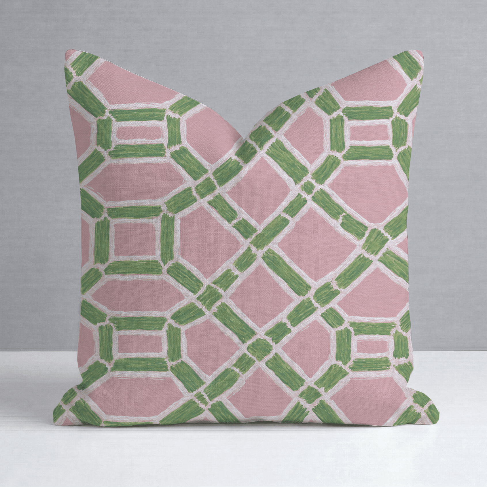 Lemon Park x Kenz Kustomz Palm Canopy Throw Pillow - Benton Lane Home - Lemon Park