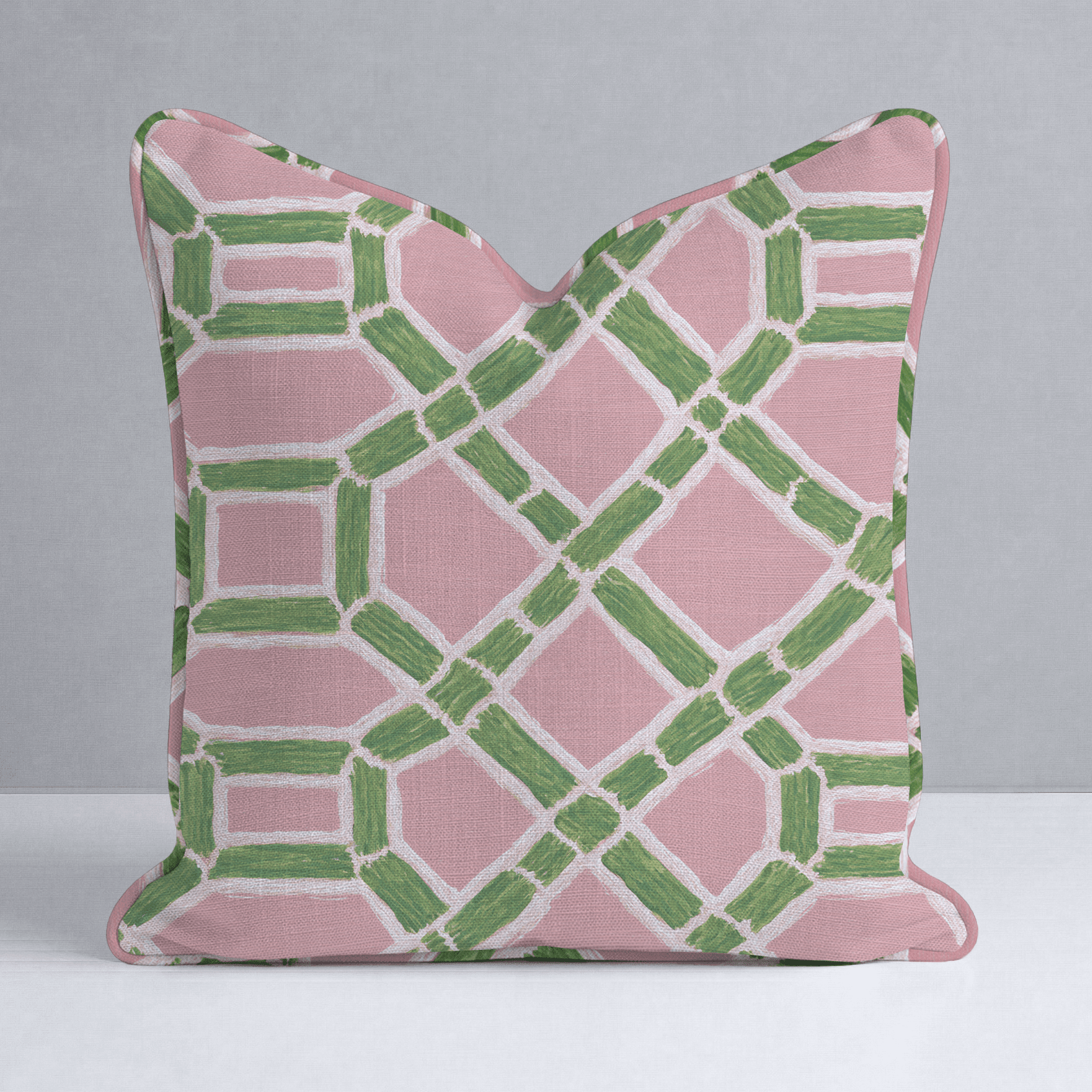 Lemon Park x Kenz Kustomz Palm Canopy Throw Pillow - Benton Lane Home - Lemon Park