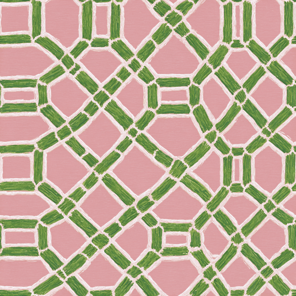 Lemon Park x Kenz Kustomz Palm Canopy Wallpaper - Benton Lane Home - Lemon Park