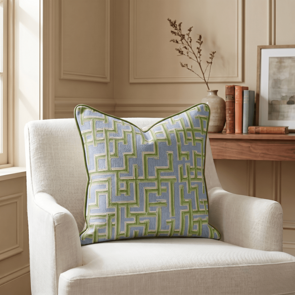 Lemon Park x Kenz Kustomz Seaglass Throw Pillow - Benton Lane Home - Lemon Park