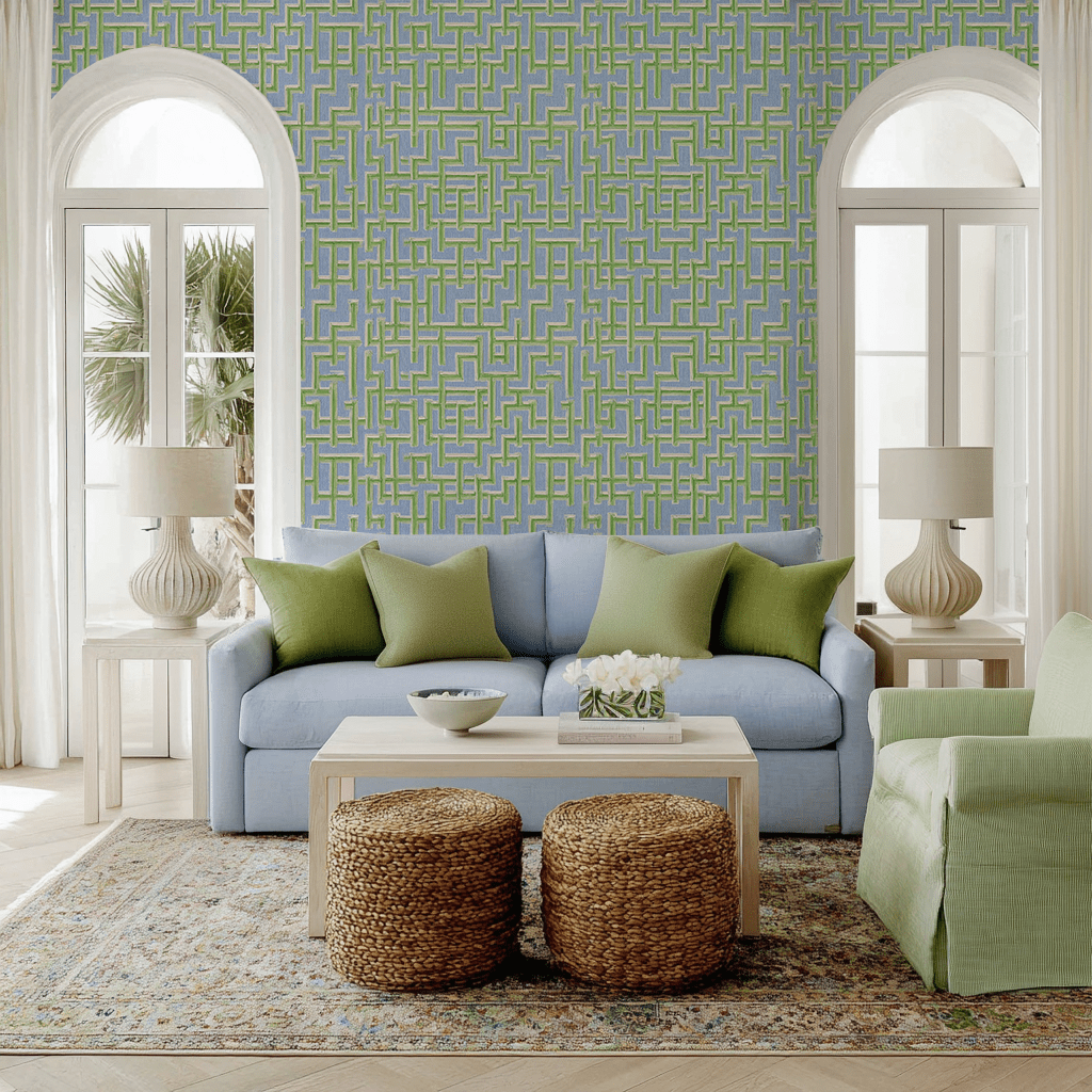 Lemon Park x Kenz Kustomz Seaglass Wallpaper - Lemon Park