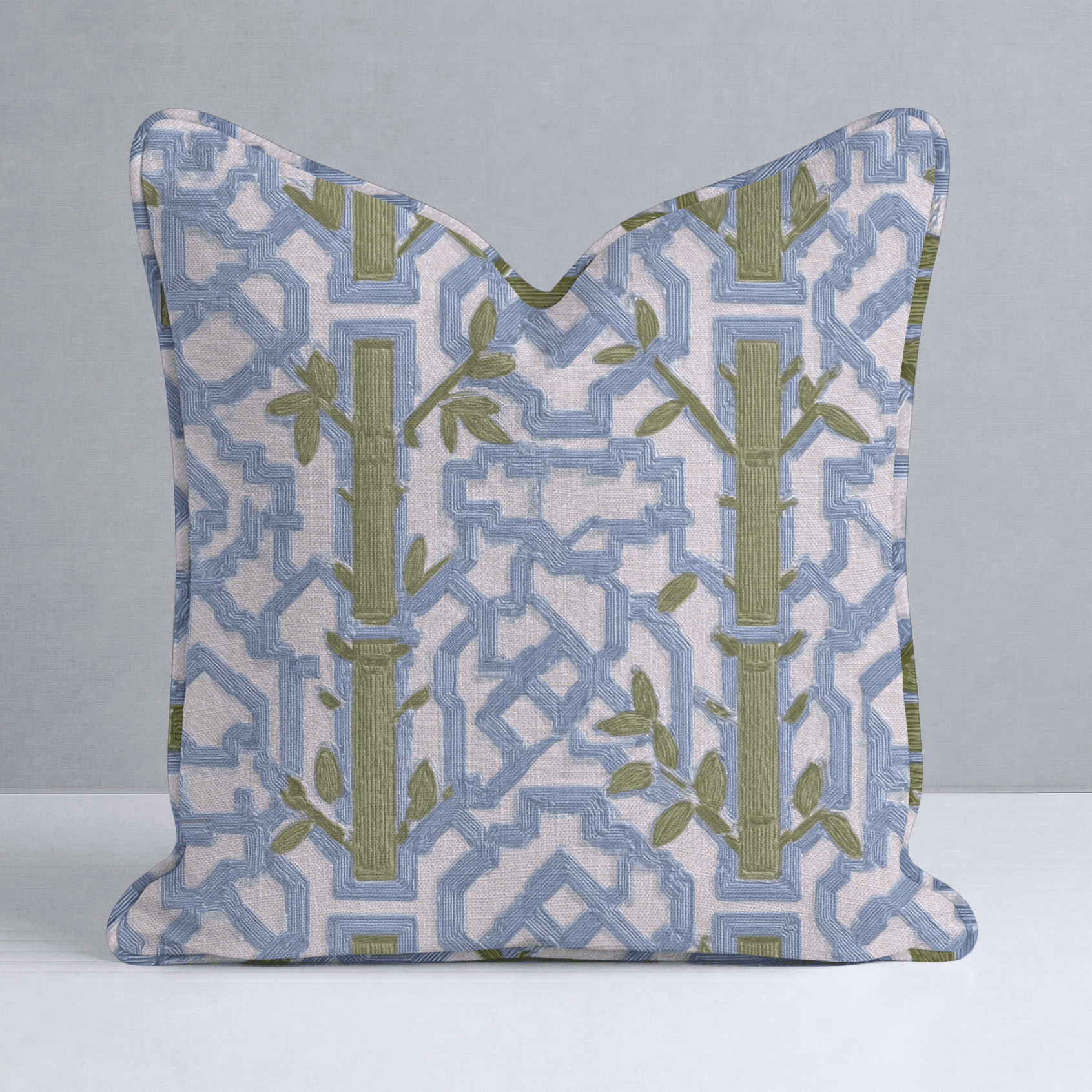 Lemon Park x Kenz Kustomz Terrace Throw Pillow - Lemon Park