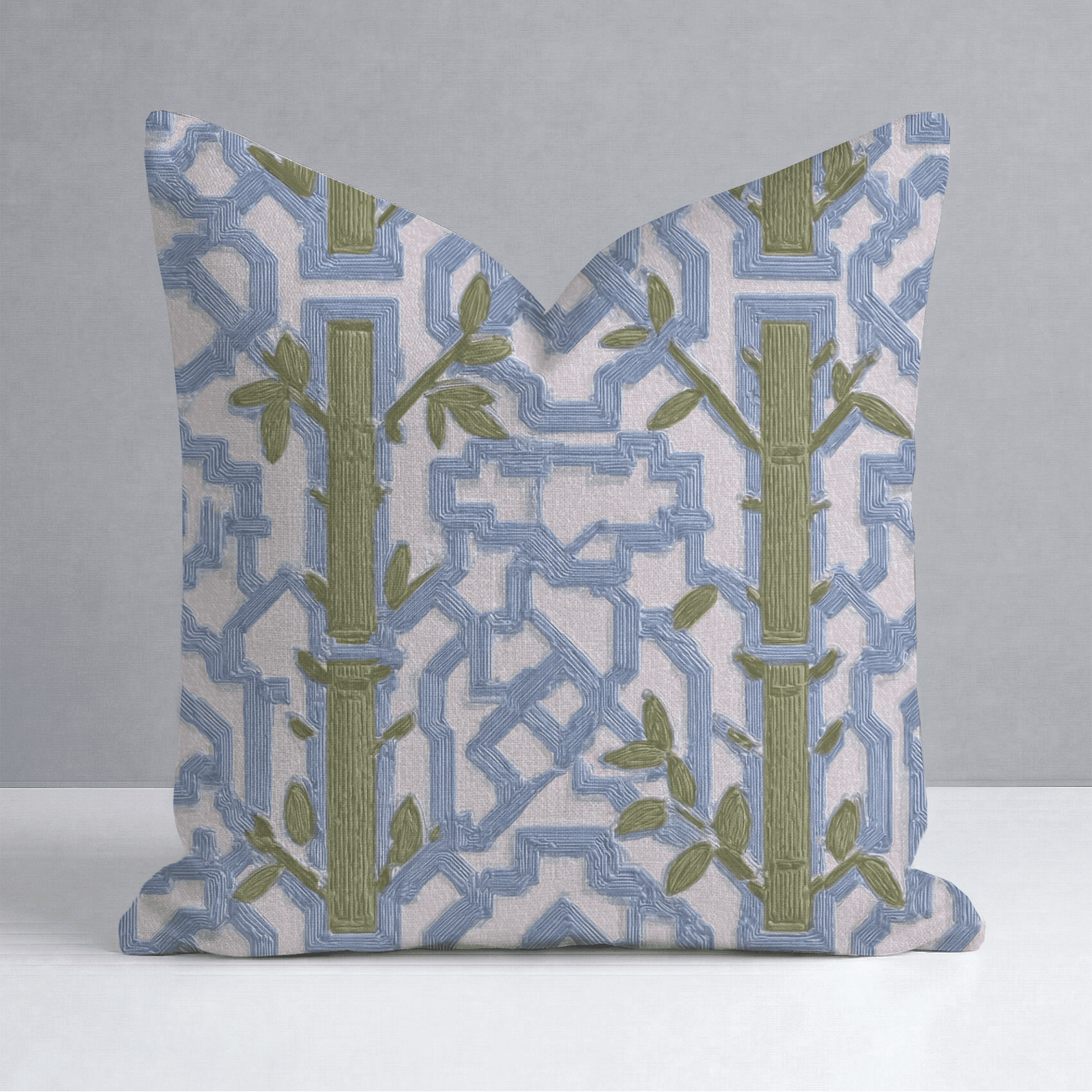 Lemon Park x Kenz Kustomz Terrace Throw Pillow - Lemon Park