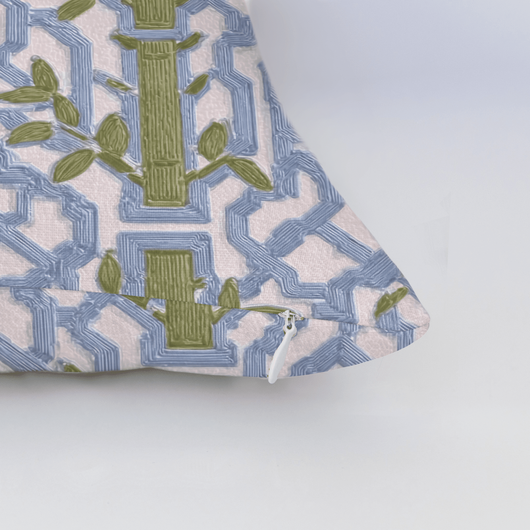 Lemon Park x Kenz Kustomz Terrace Throw Pillow - Lemon Park