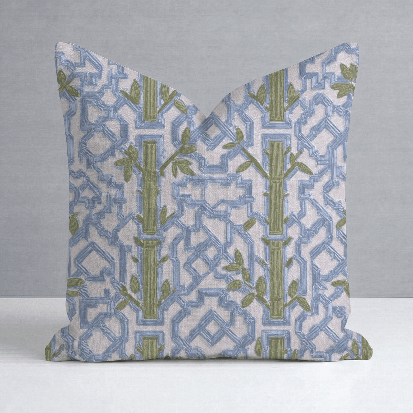 Lemon Park x Kenz Kustomz Terrace Throw Pillow - Lemon Park
