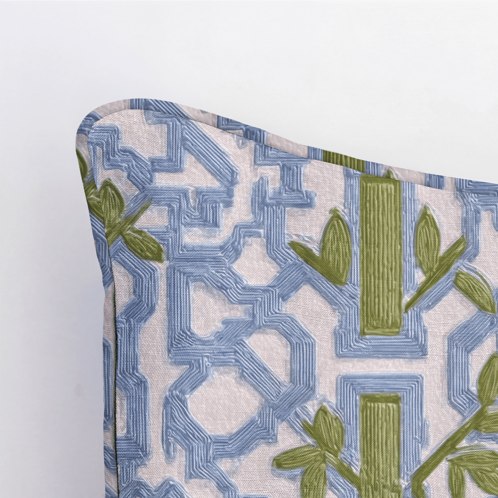 Lemon Park x Kenz Kustomz Terrace Throw Pillow - Lemon Park