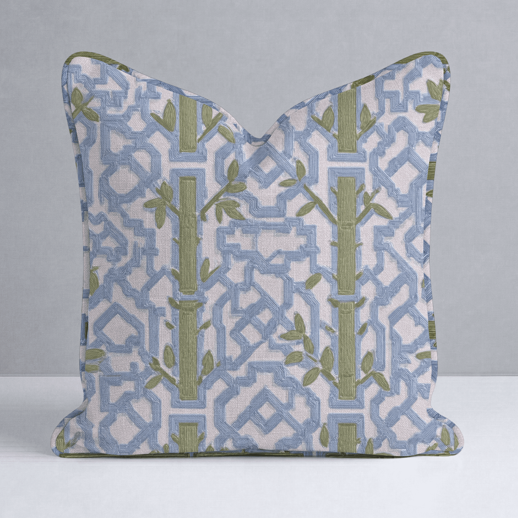 Lemon Park x Kenz Kustomz Terrace Throw Pillow - Lemon Park