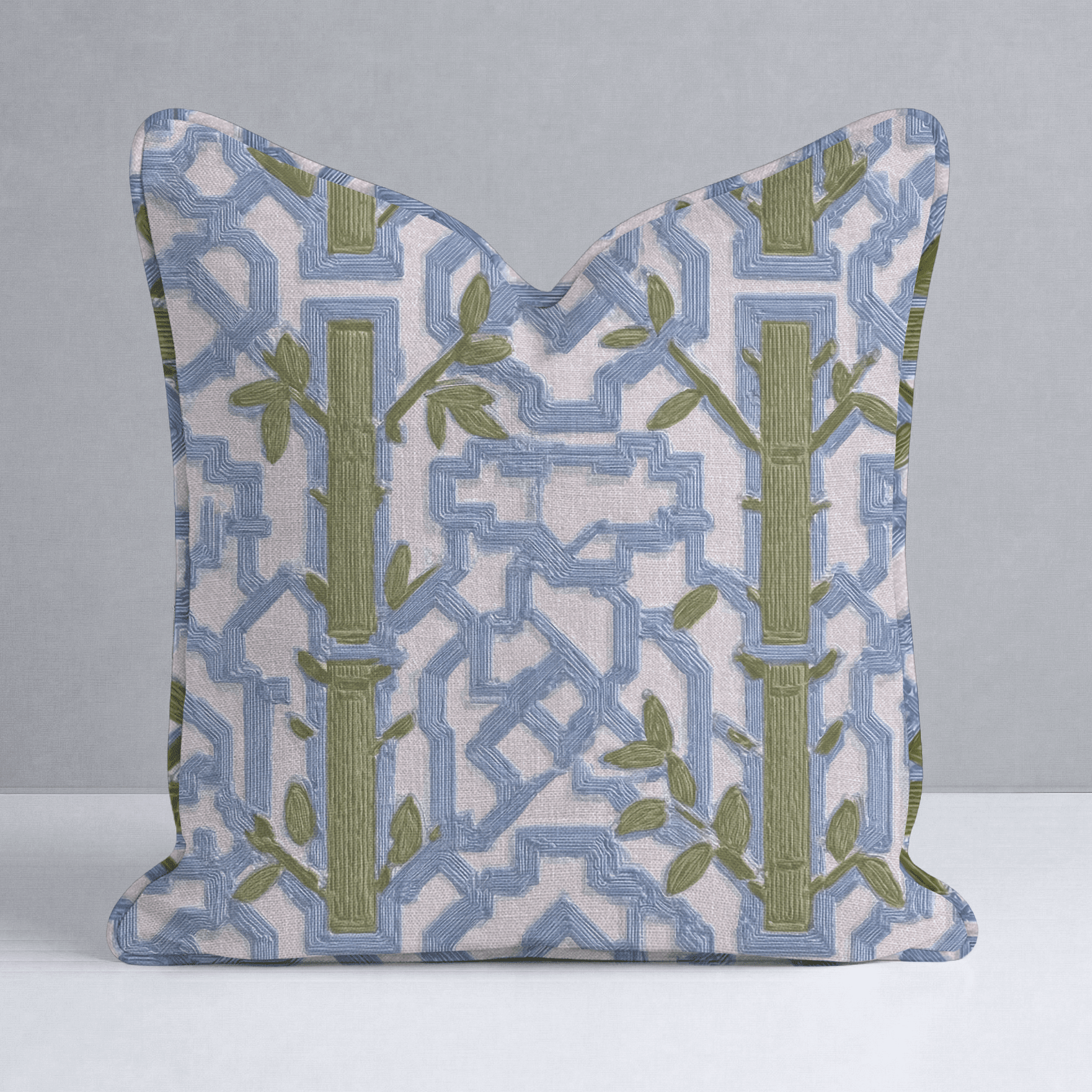 Lemon Park x Kenz Kustomz Terrace Throw Pillow - Lemon Park