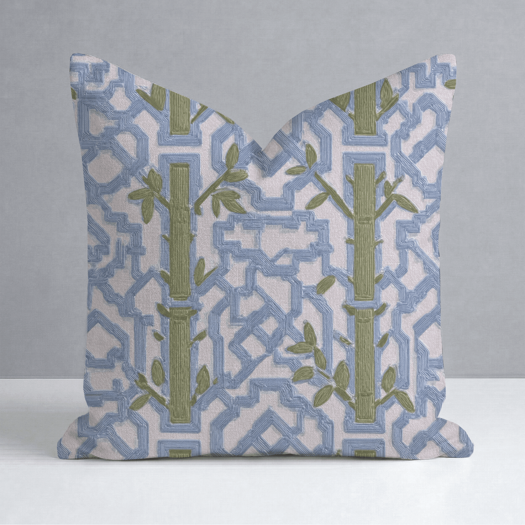 Lemon Park x Kenz Kustomz Terrace Throw Pillow - Lemon Park