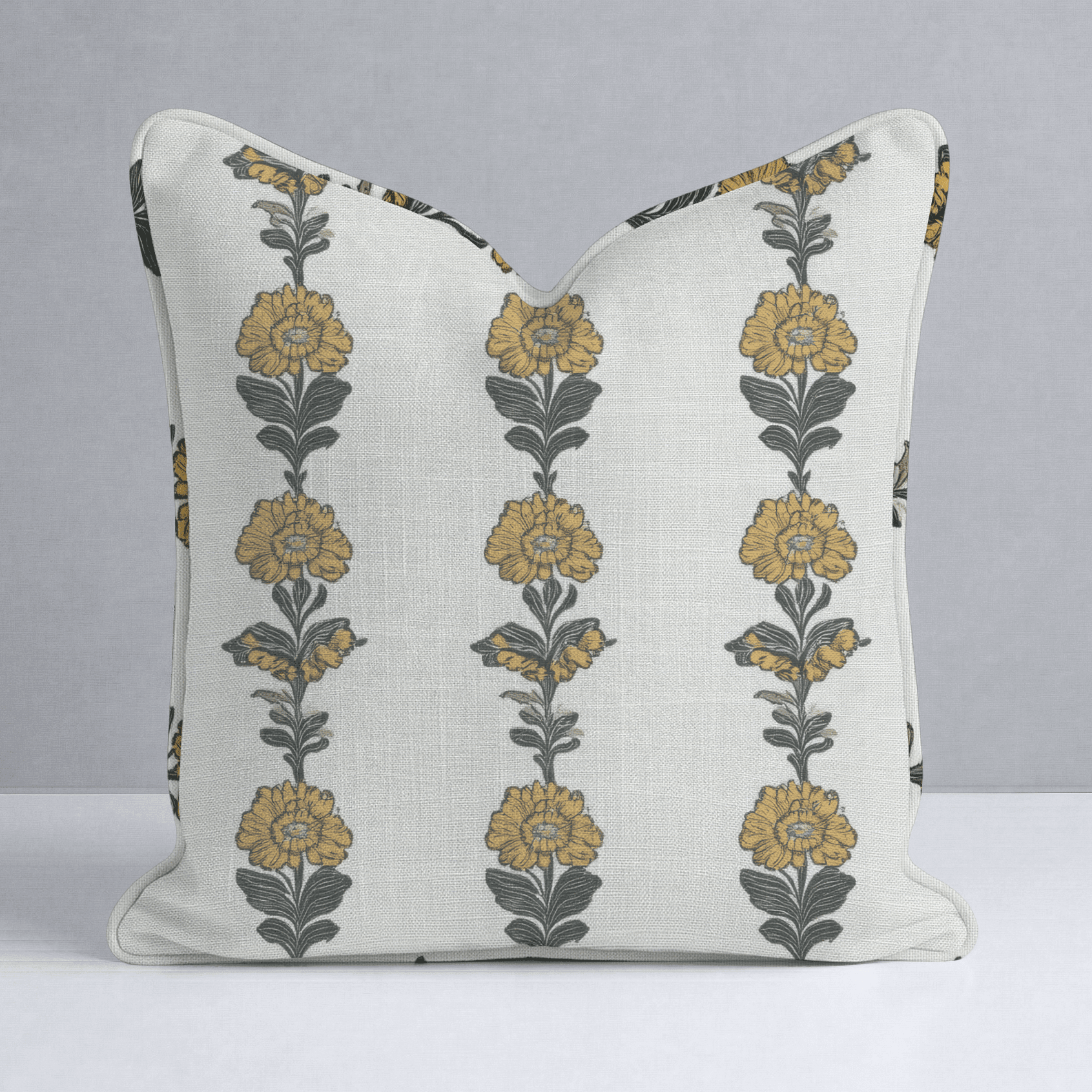 Lemon Poppy Throw Pillow - Benton Lane Home - Lemon Park