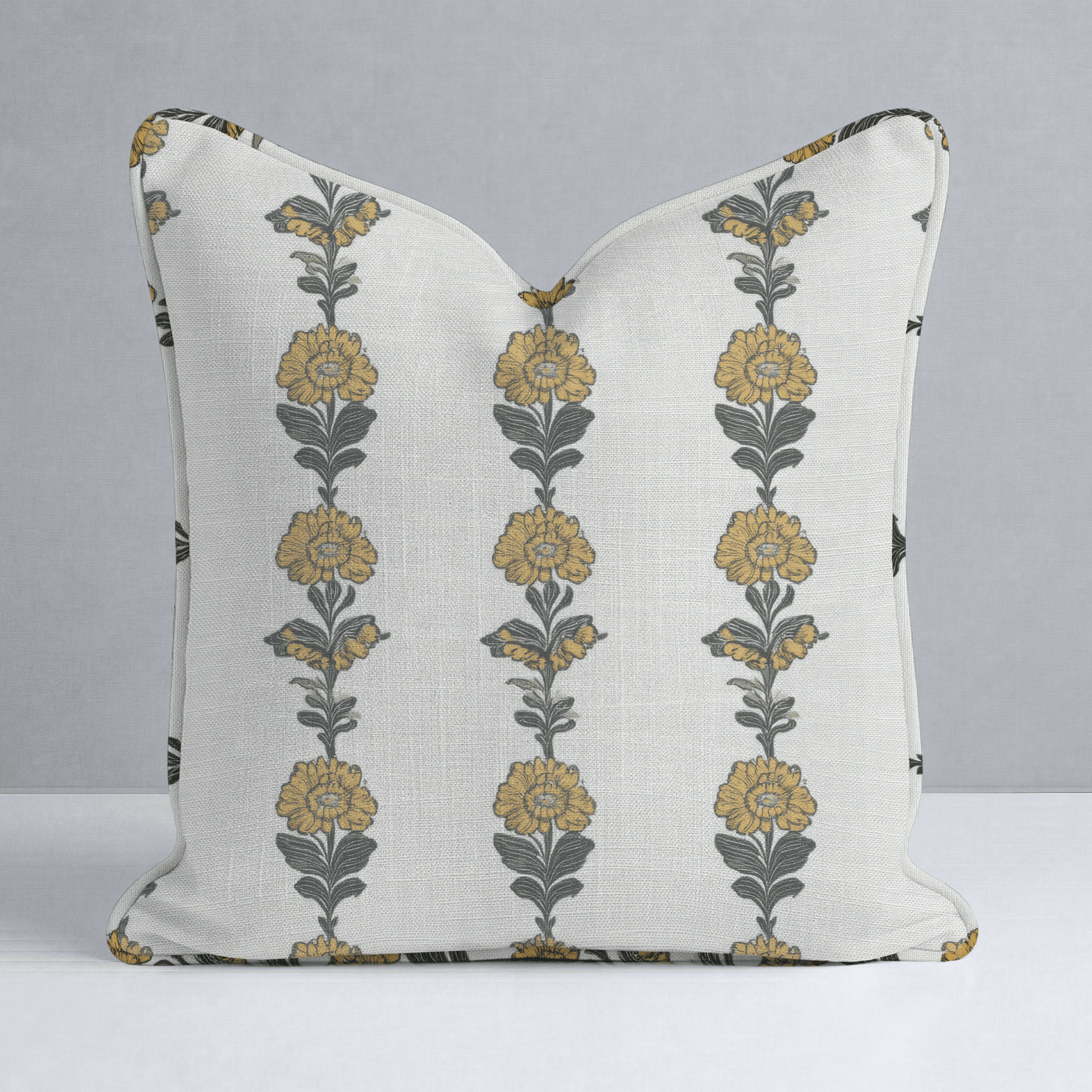 Lemon Poppy Throw Pillow - Benton Lane Home - Lemon Park