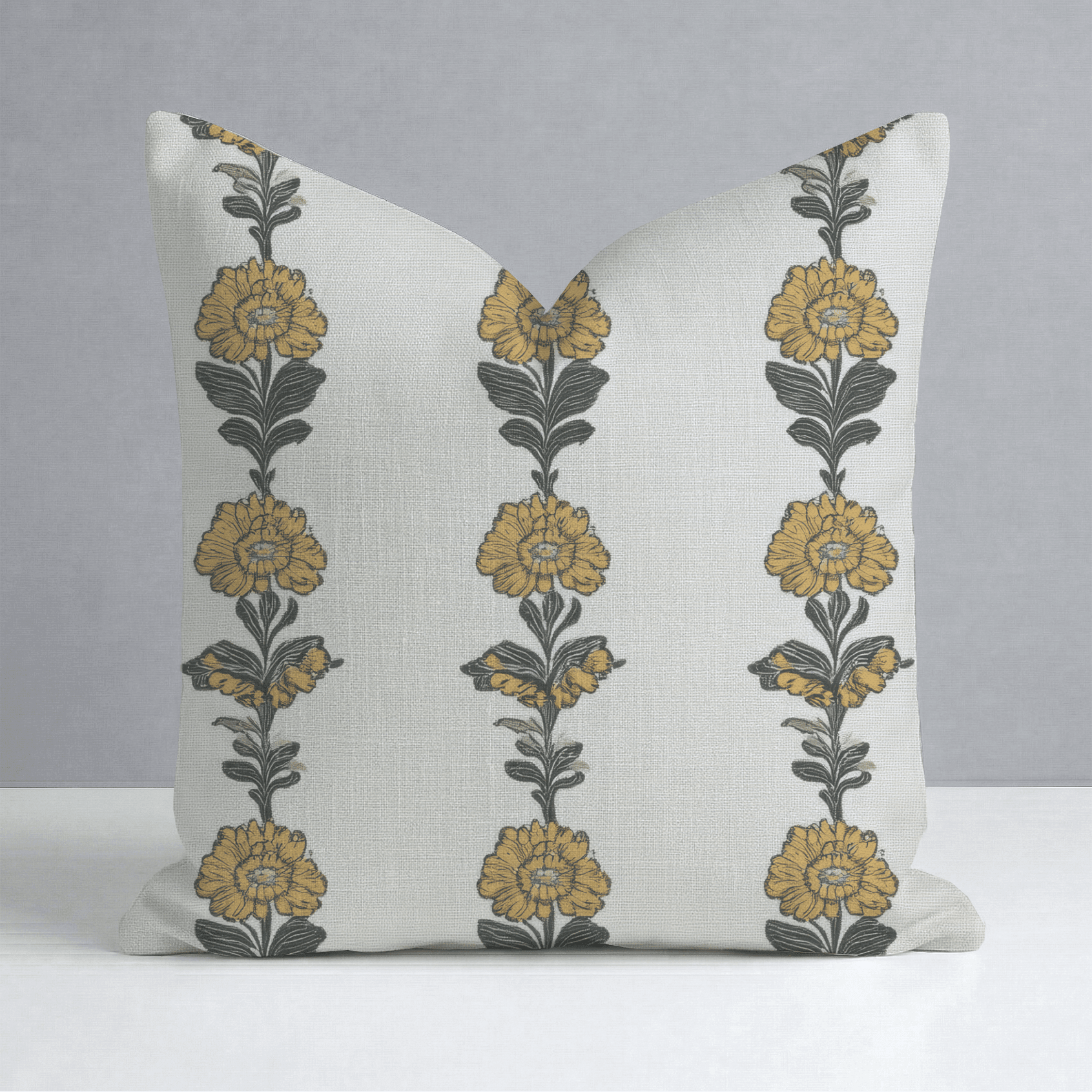 Lemon Poppy Throw Pillow - Benton Lane Home - Lemon Park
