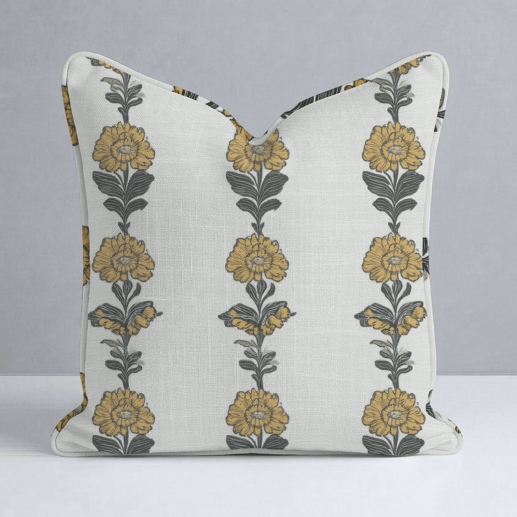 Lemon Poppy Throw Pillow - Benton Lane Home - Lemon Park