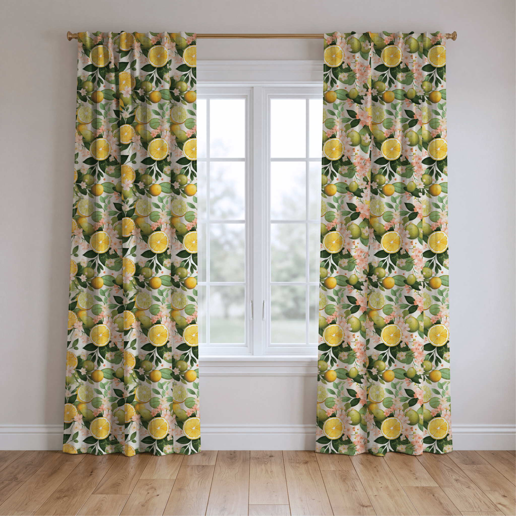 Lemonade Dreamscape - Drapery - Benton Lane Home - Lemon Park