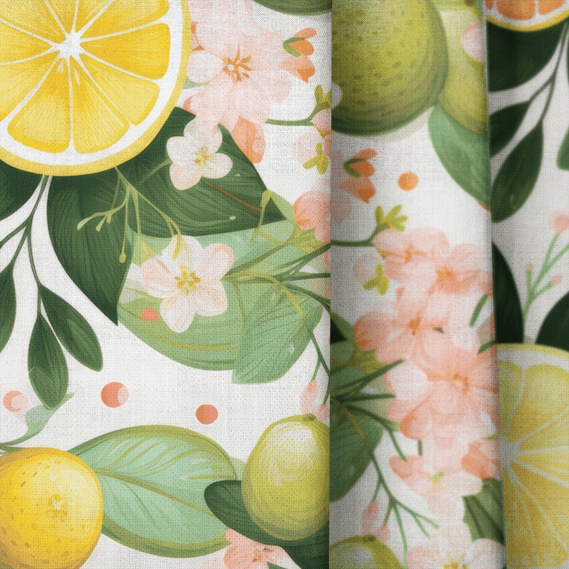Lemonade Dreamscape - Drapery - Benton Lane Home - Lemon Park