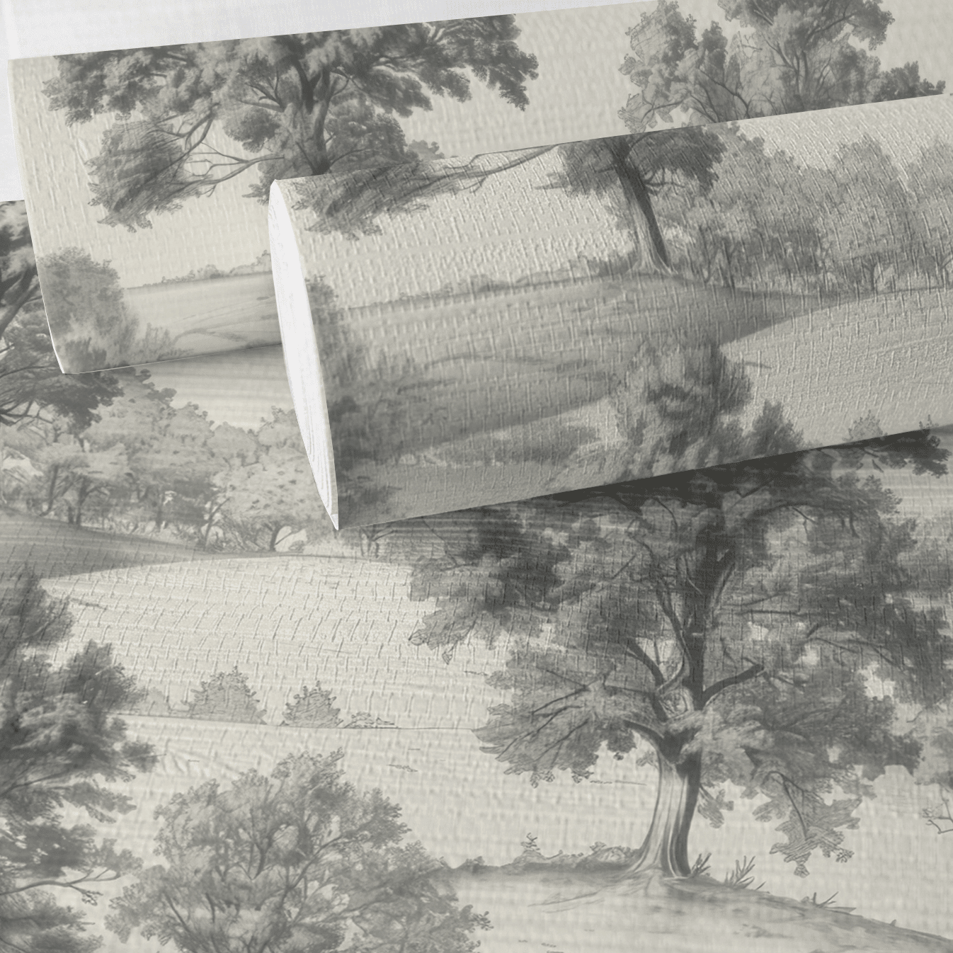 Lenora Faux Grasscloth Wallpaper - Benton Lane Home - Painted Paper