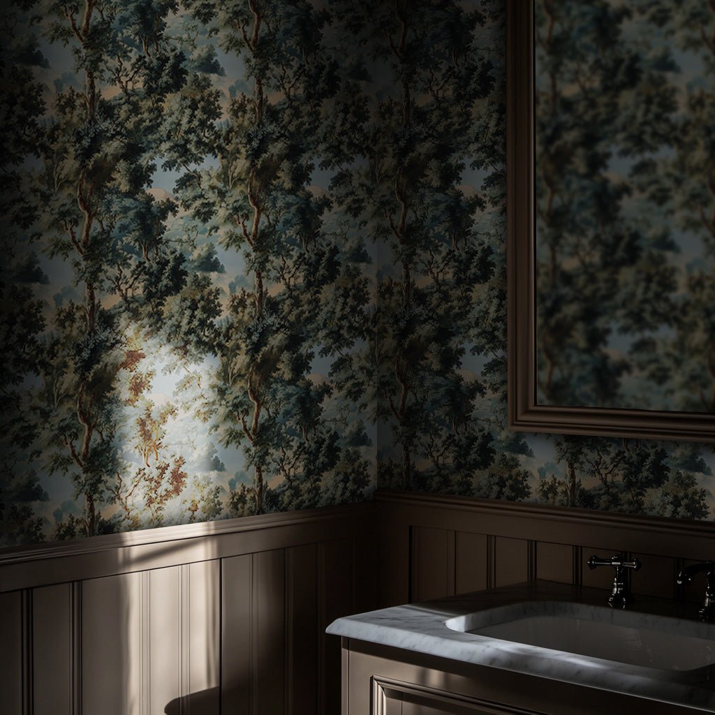 Leocadie Wallpaper - Benton Lane Home - Painted Paper